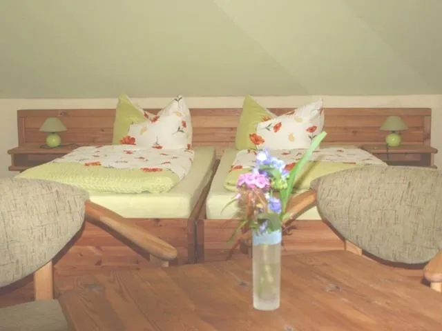 Bed in Landhotel zum Honigdieb