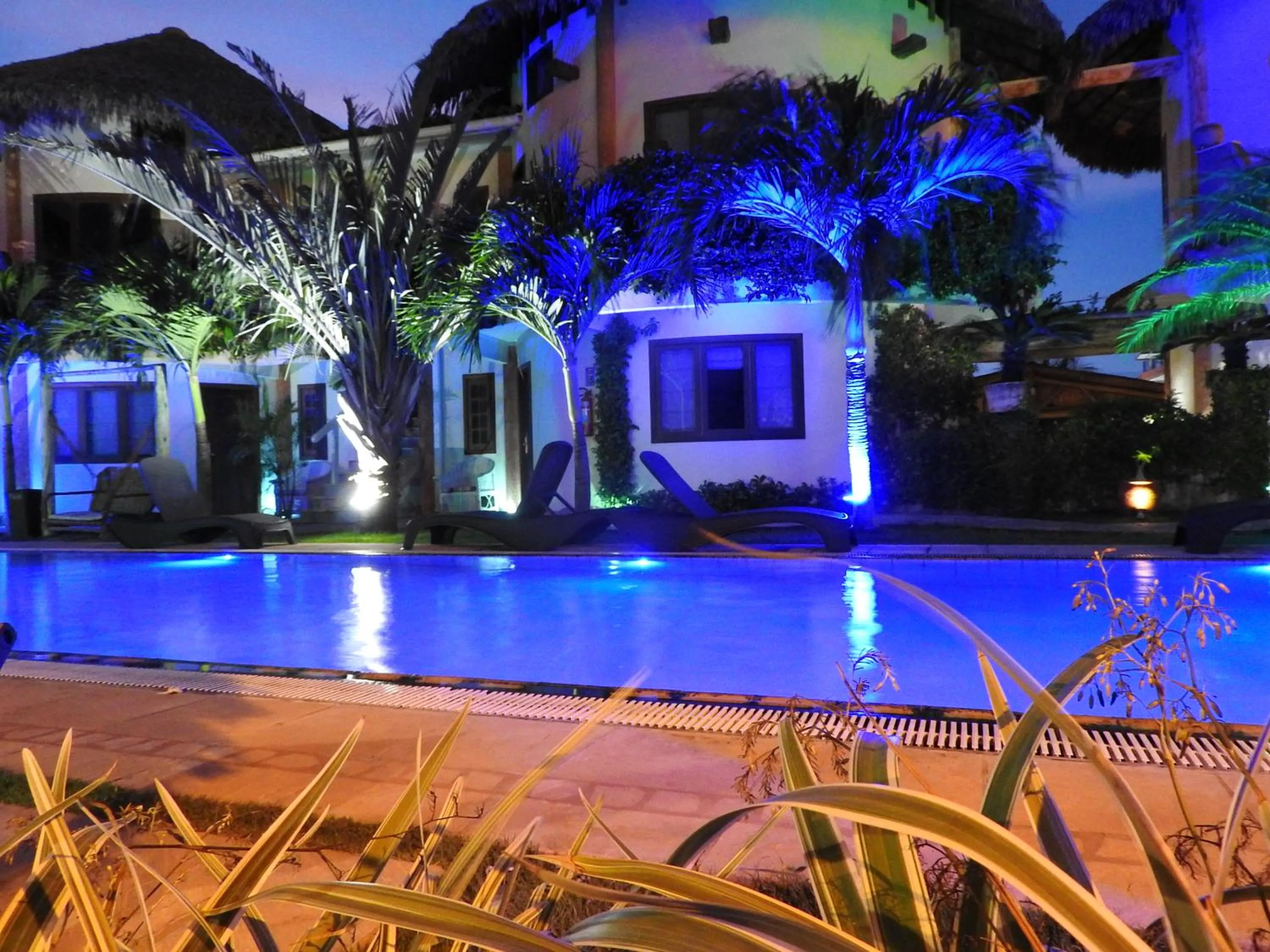 Pool view in IL Nuraghe