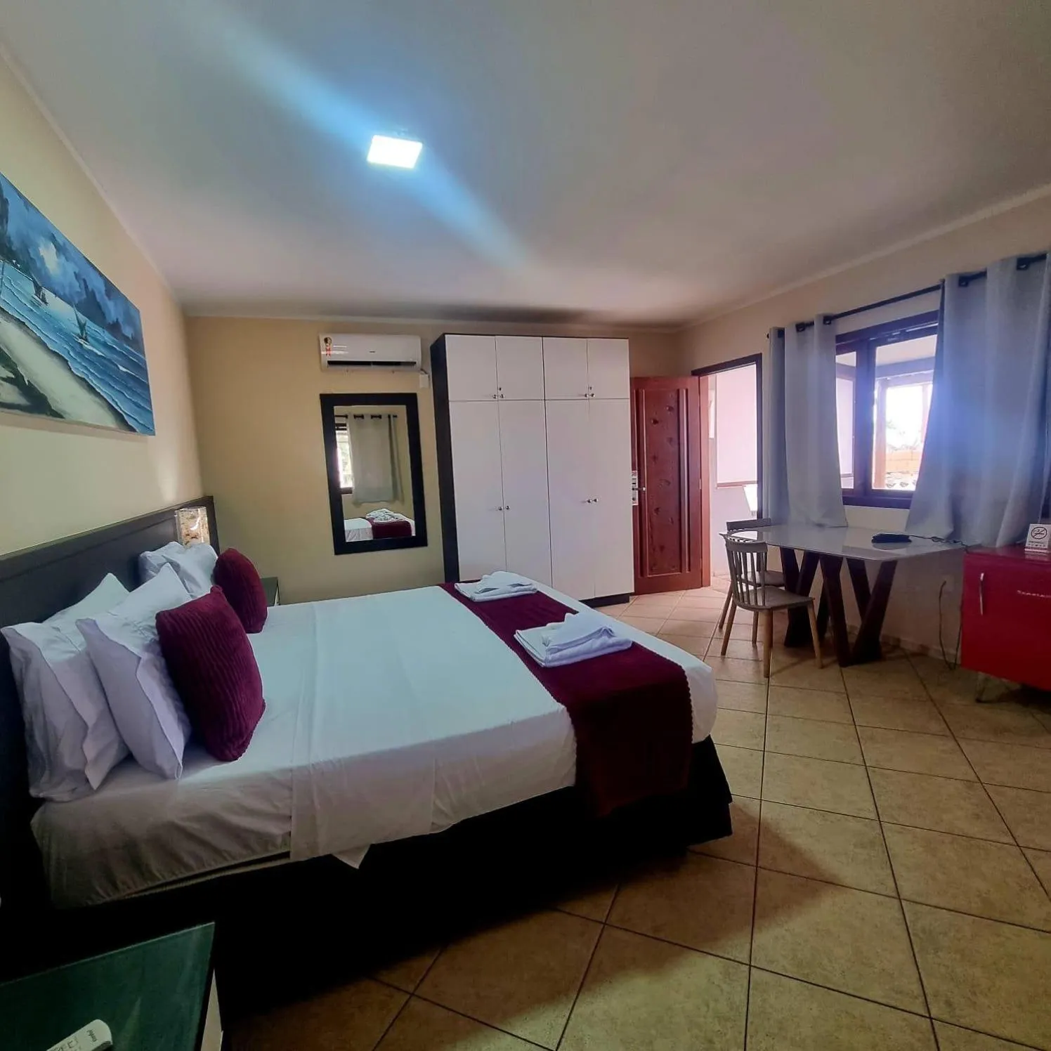 Bedroom, Bed in IL Nuraghe