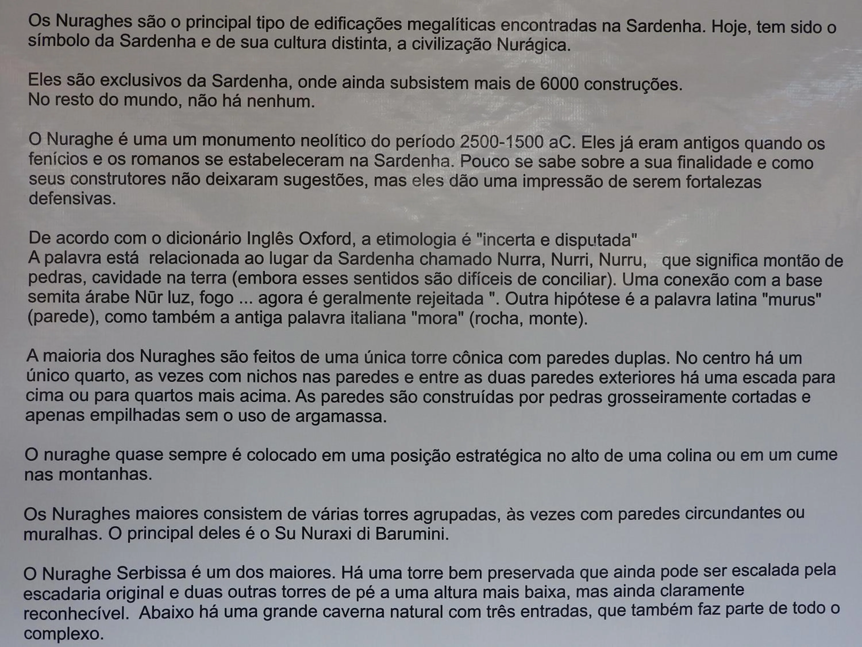 Logo/Certificate/Sign in IL Nuraghe