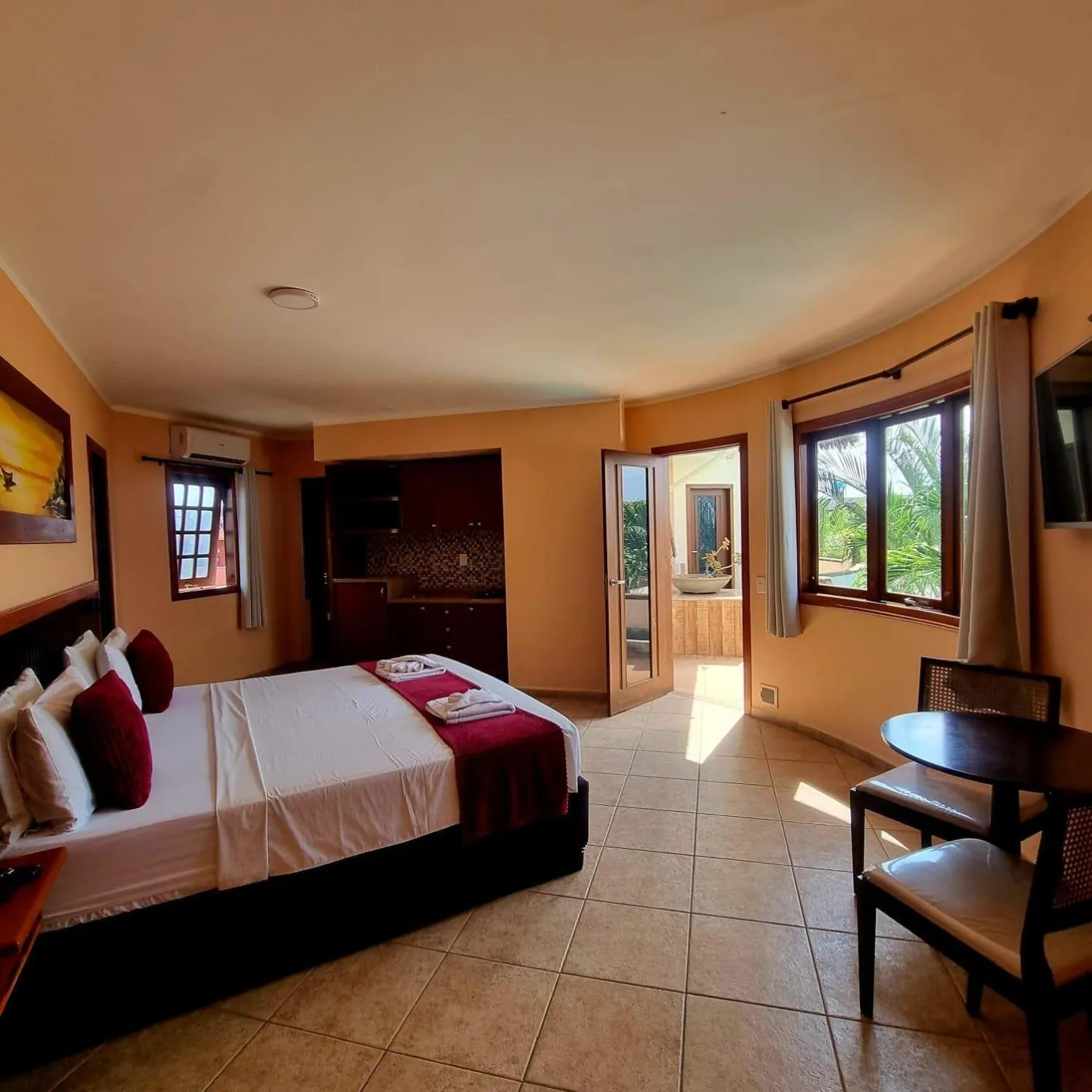 Bedroom, Bed in IL Nuraghe