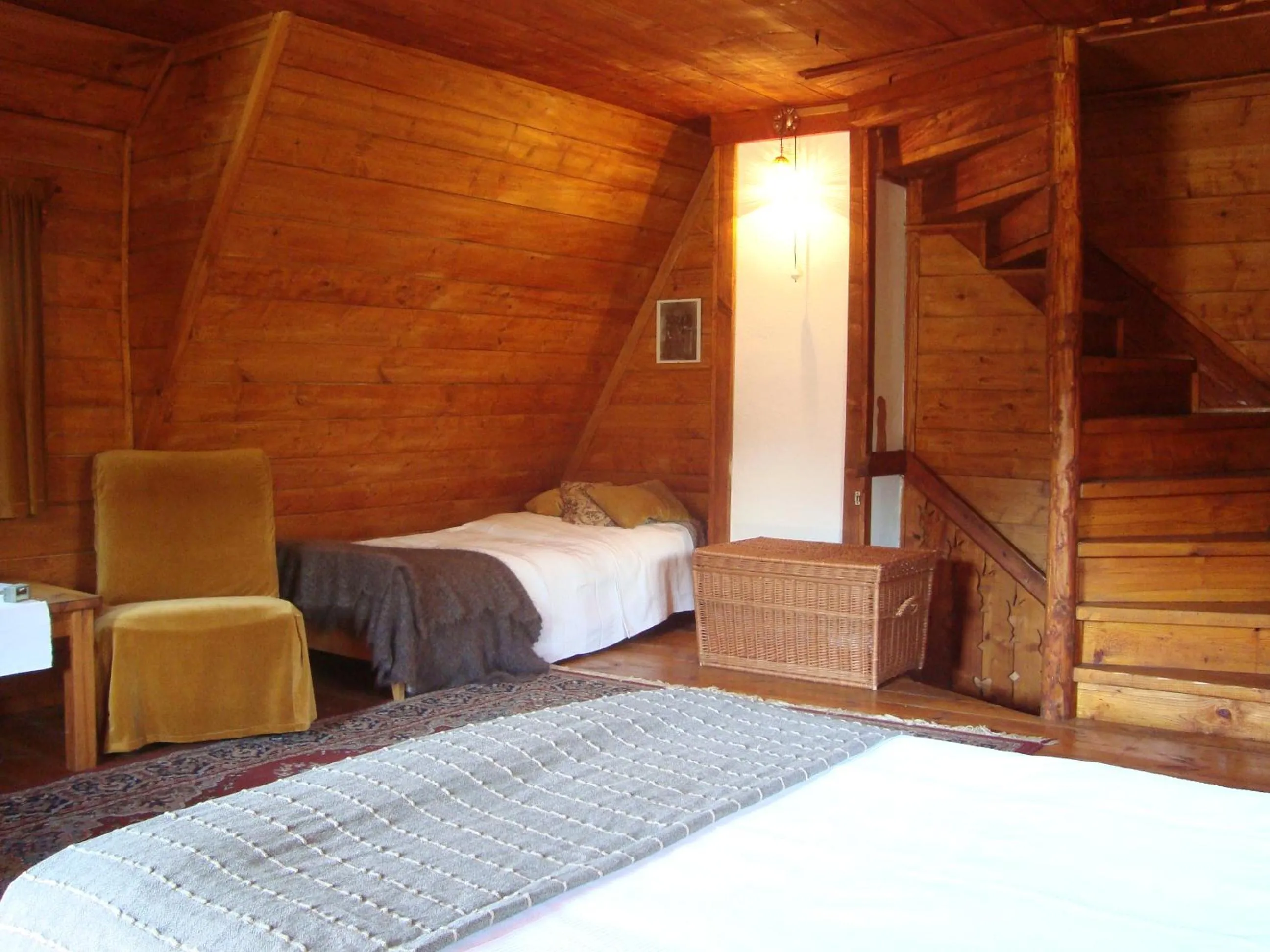 Bed in Drewniany Domek BB Nad Rzeką