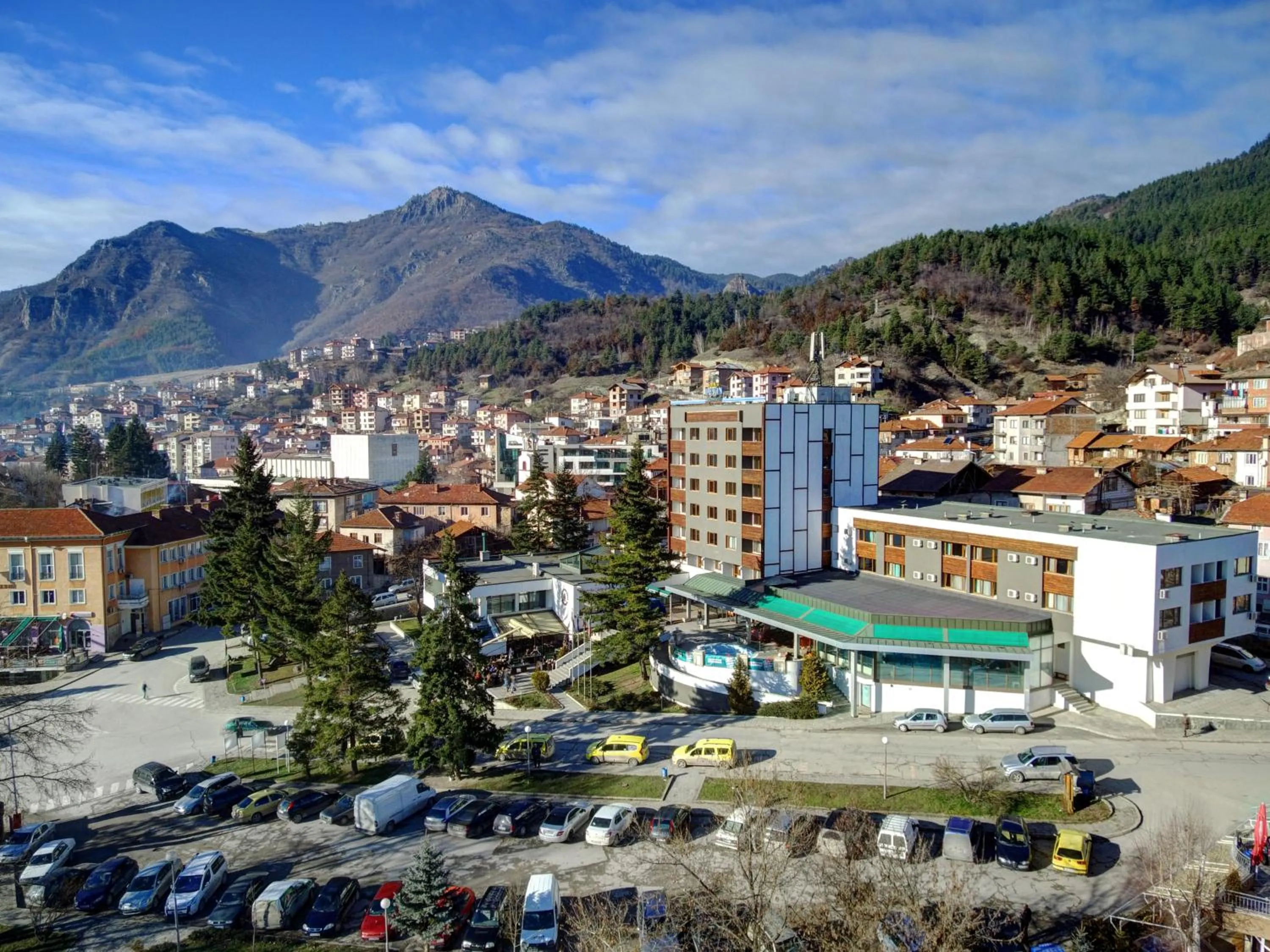 Bird's eye view in Devin Spa Hotel