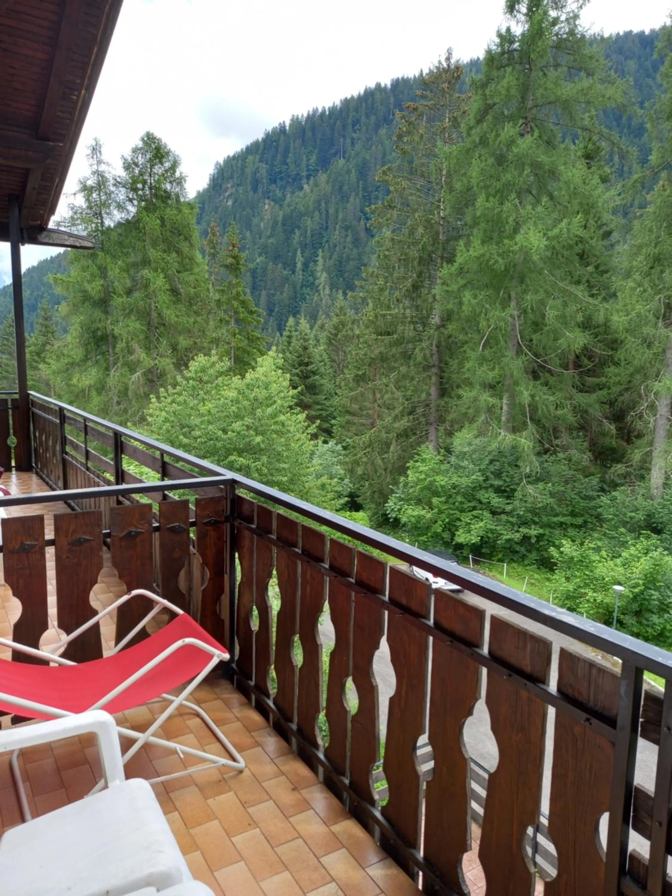 Balcony/Terrace in Albergo Scoiattolo