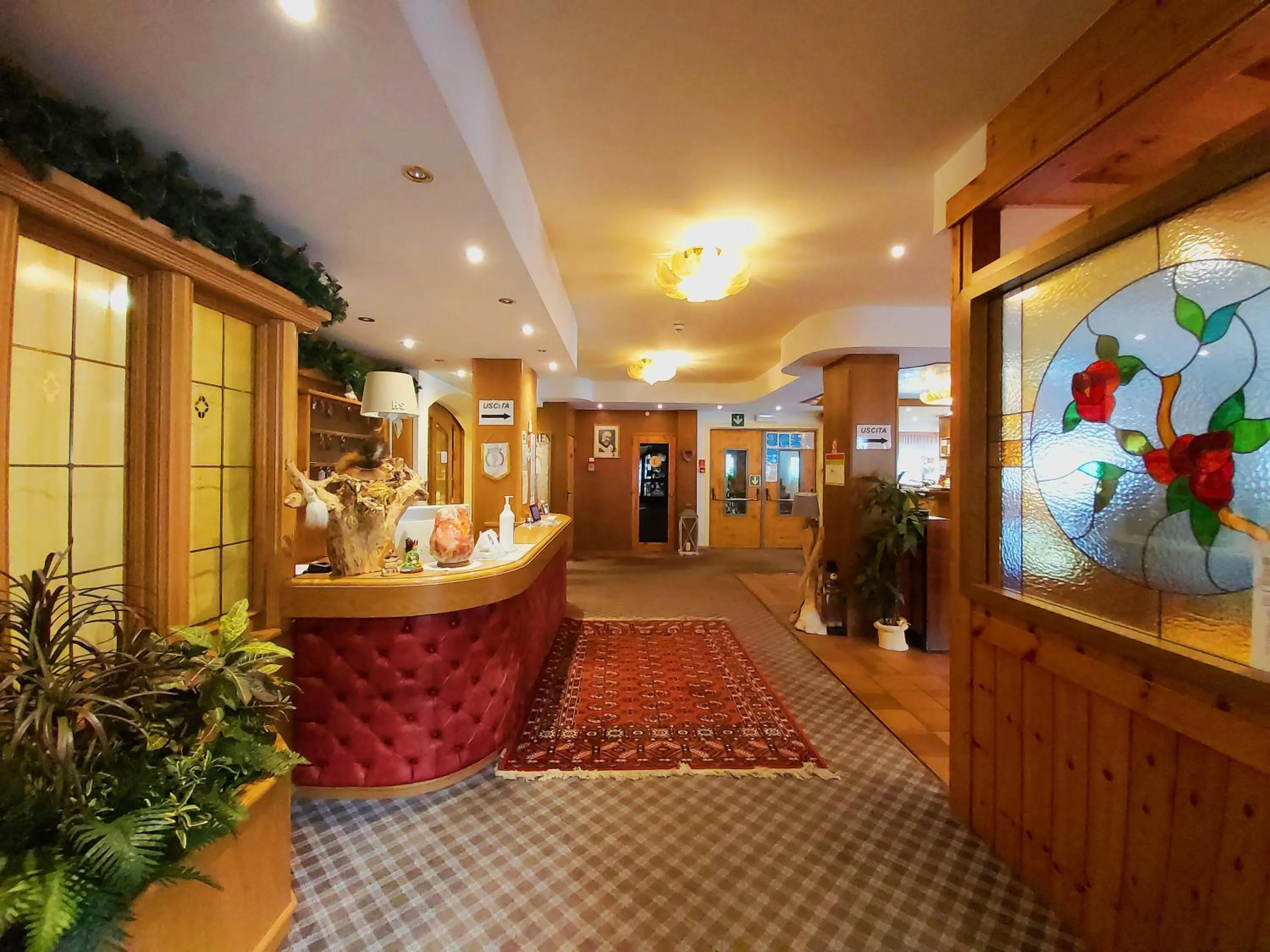 Lobby or reception in Albergo Scoiattolo