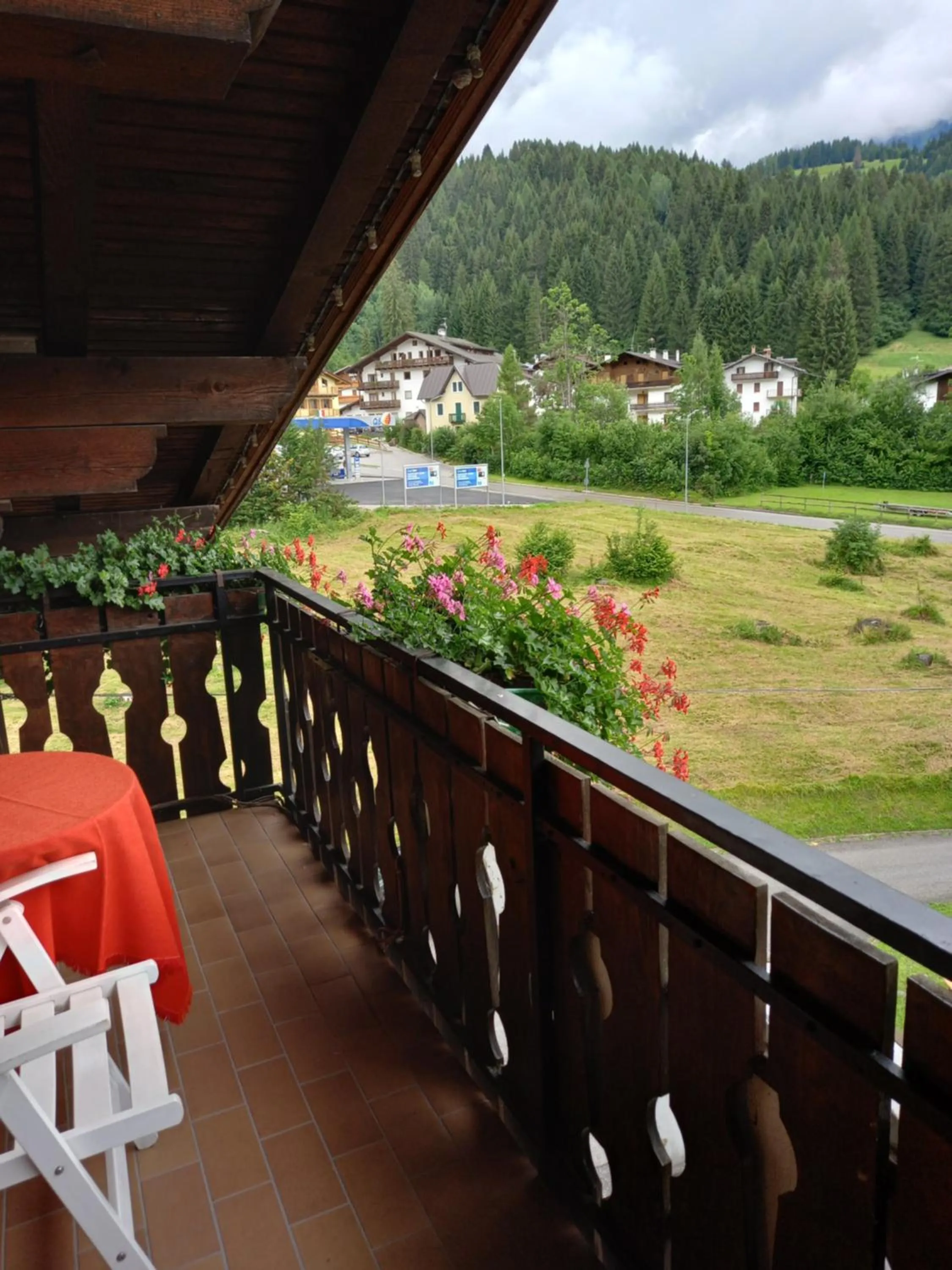 Balcony/Terrace in Albergo Scoiattolo