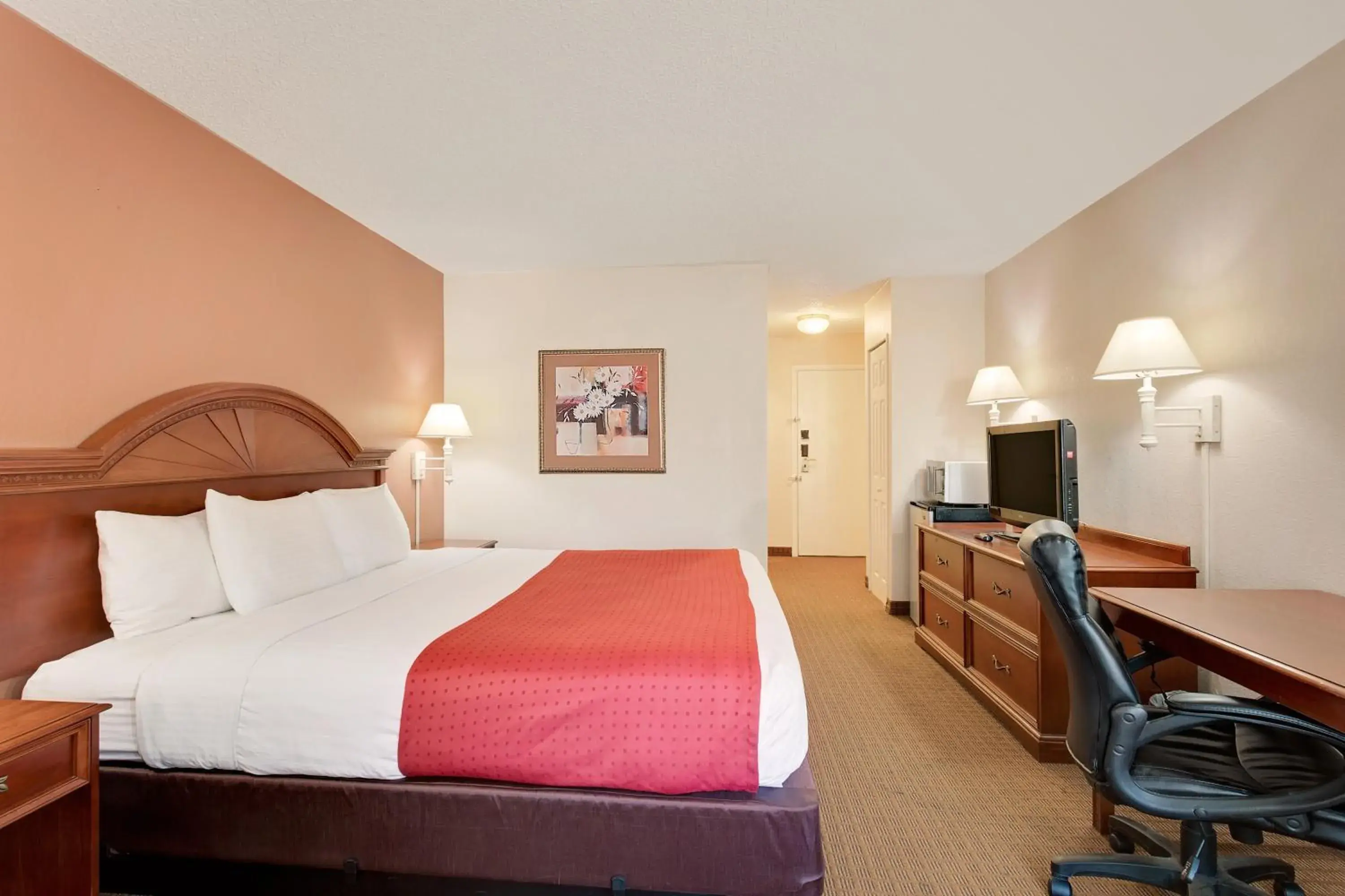 King Room - Disability Access/Non-Smoking in Ramada by Wyndham Provo King Room - Disability Access/Non-Smoking in Ramada by Wyndham Provo