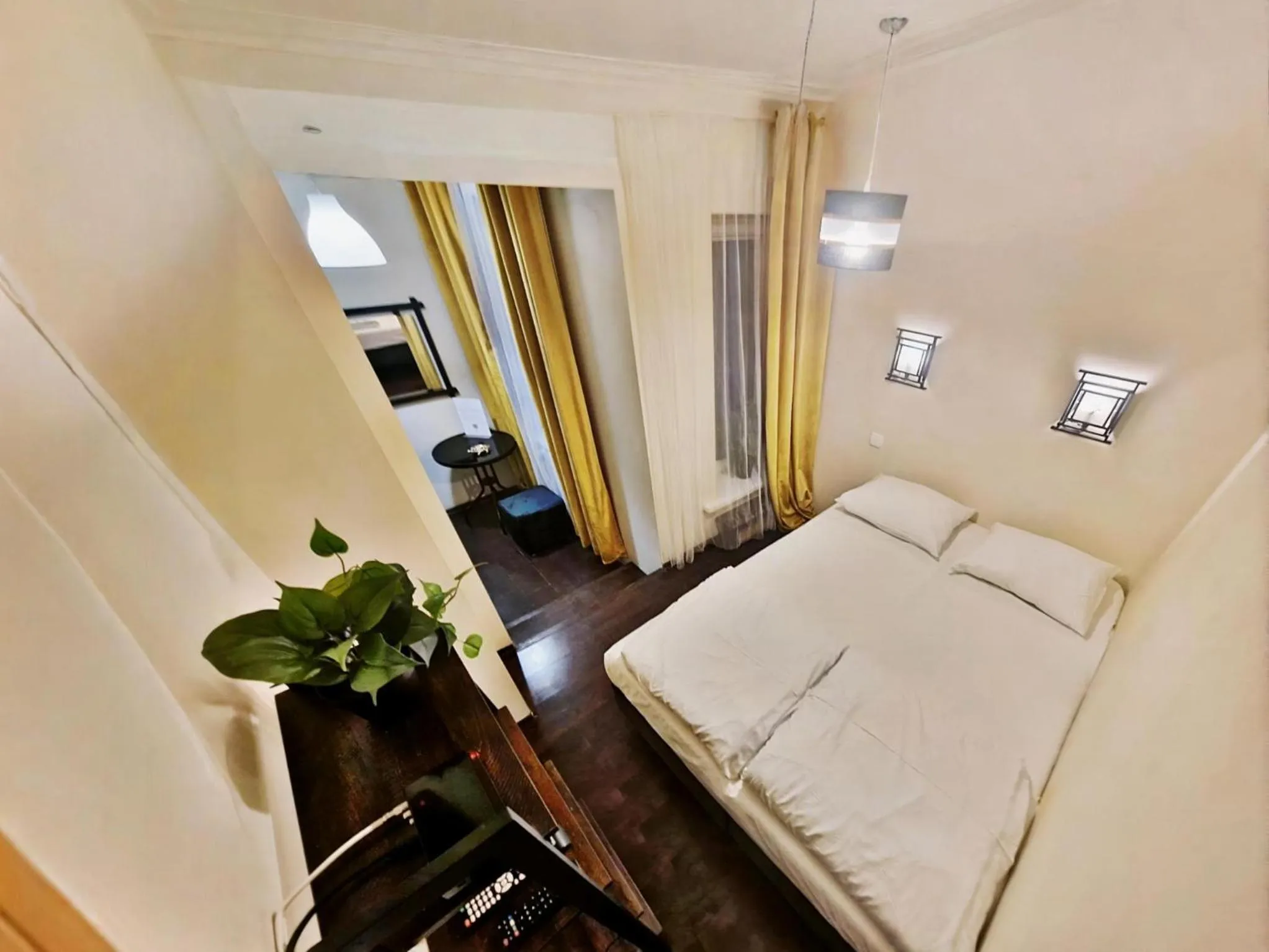 Photo of the whole room, Bed in Hostel Helvetia Rooms Warsaw CITY CENTER and OLD TOWN