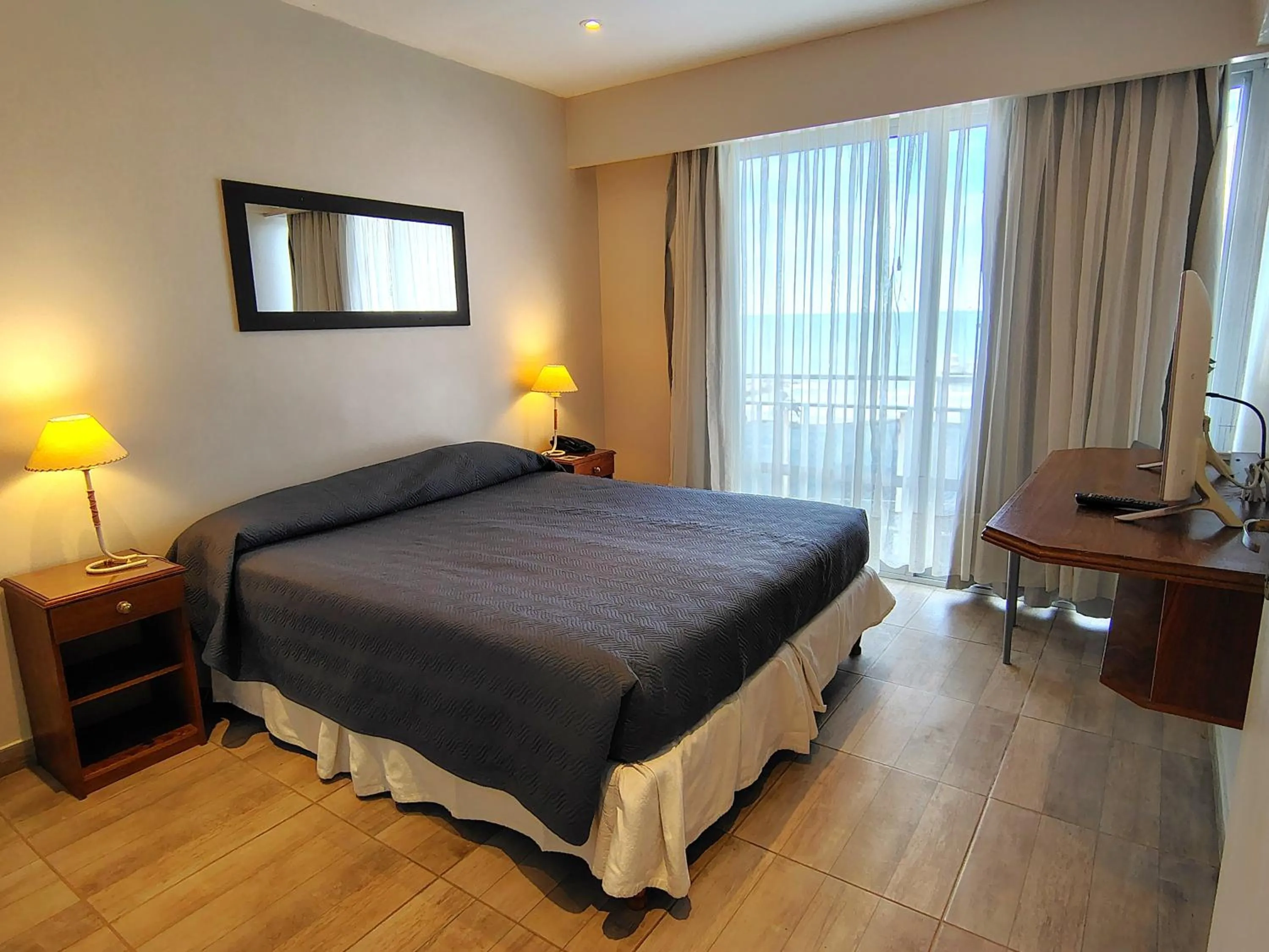 Bed in Hotel Guerrero