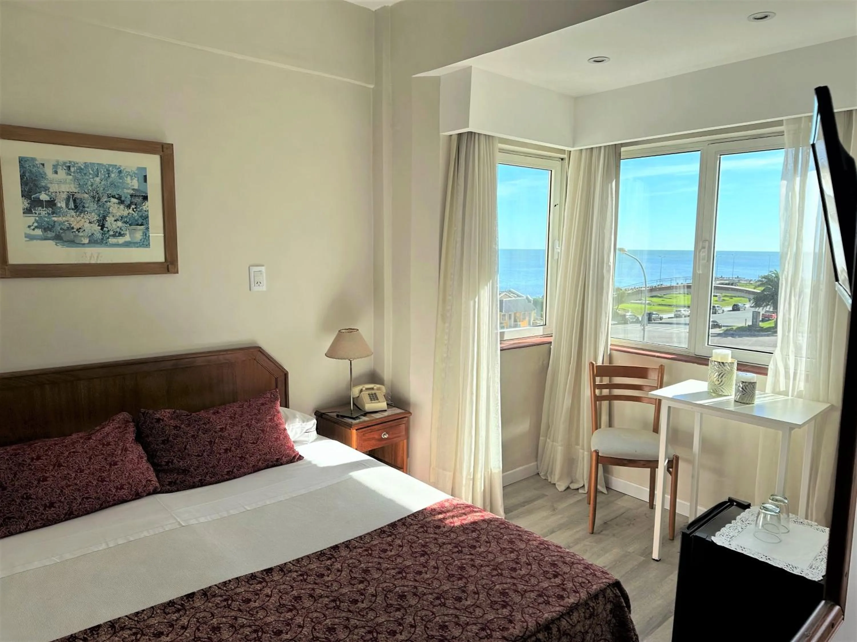 Bed in Hotel Guerrero