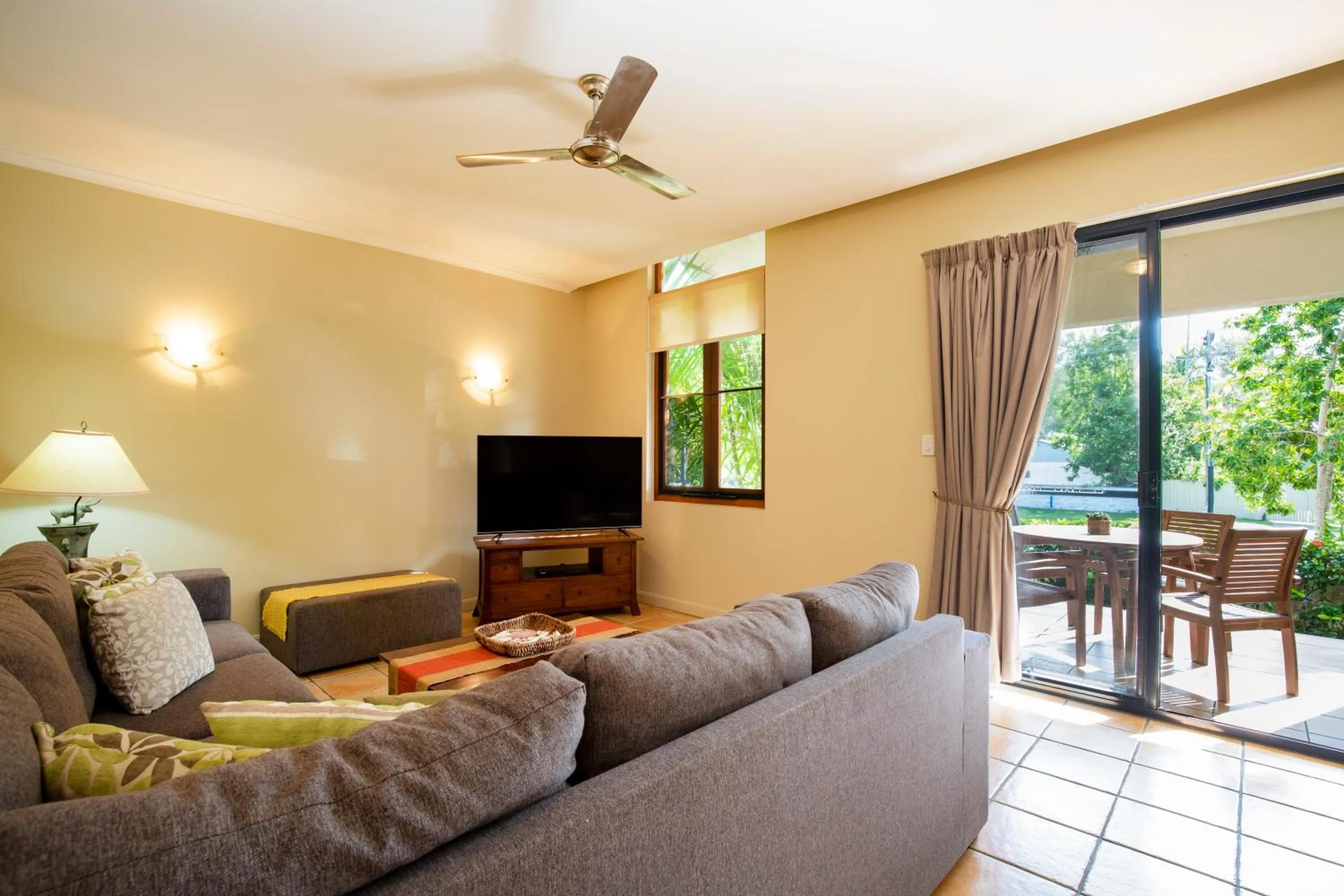 Living room in The Mediterranean Port Douglas