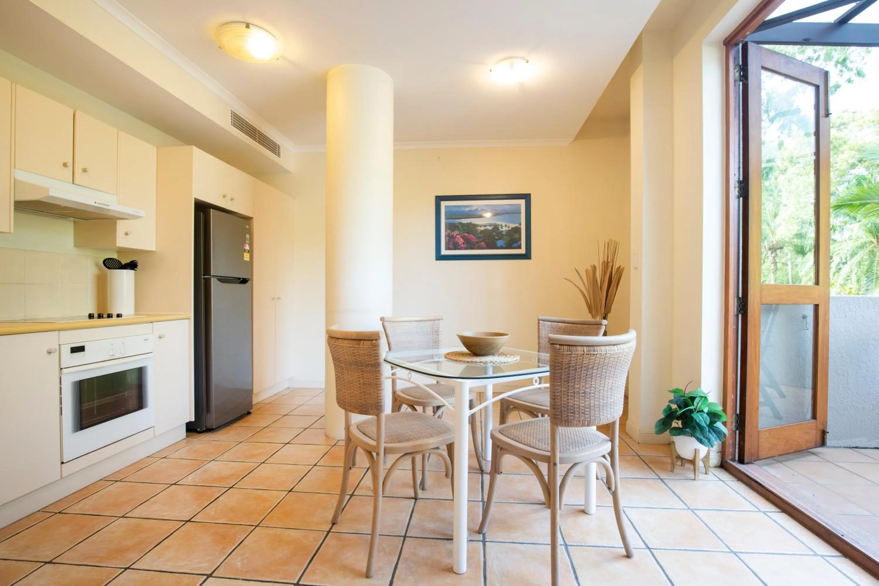 Dining area in The Mediterranean Port Douglas