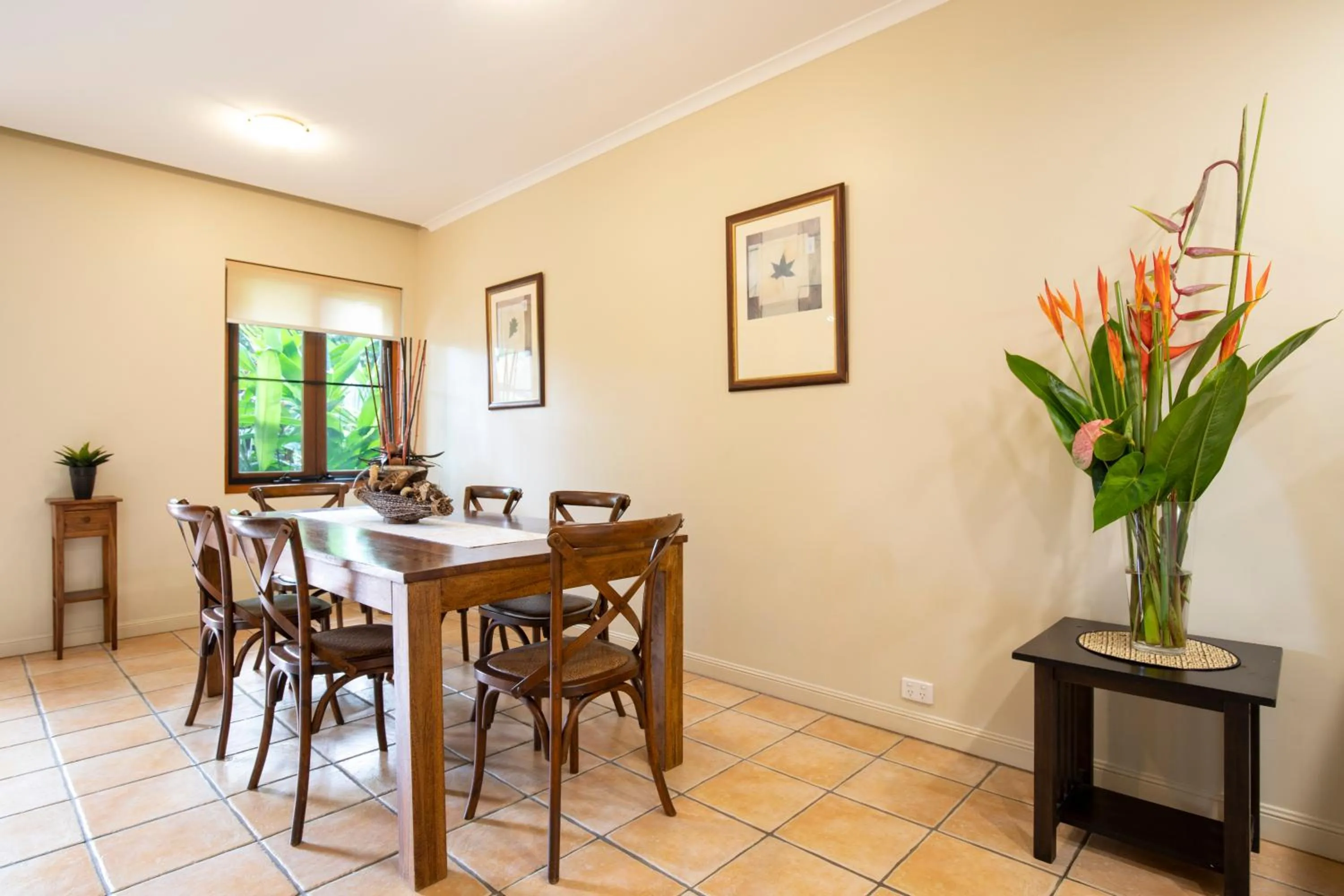 Dining area in The Mediterranean Port Douglas