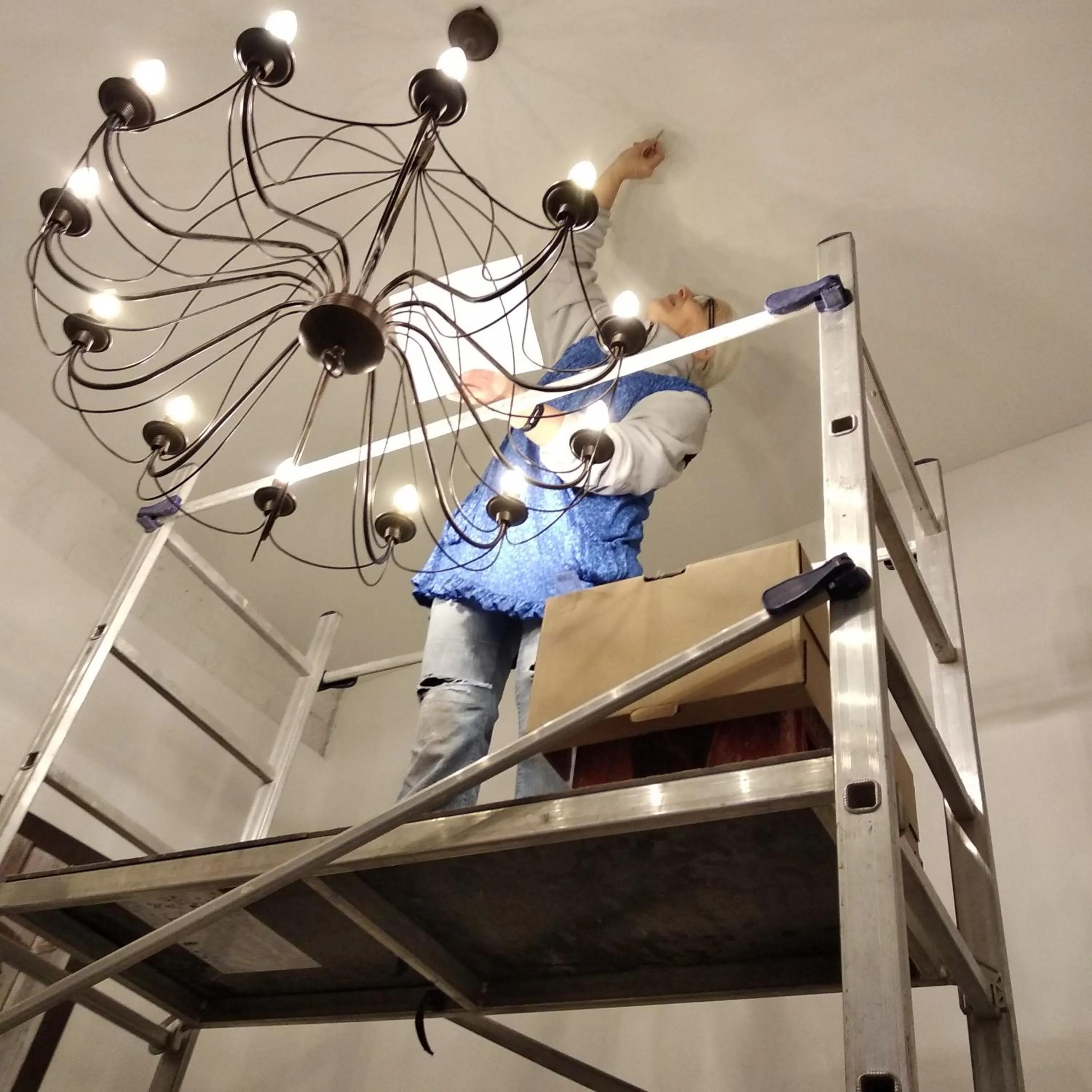 Decorative detail in BB SharingLoft Sirmione