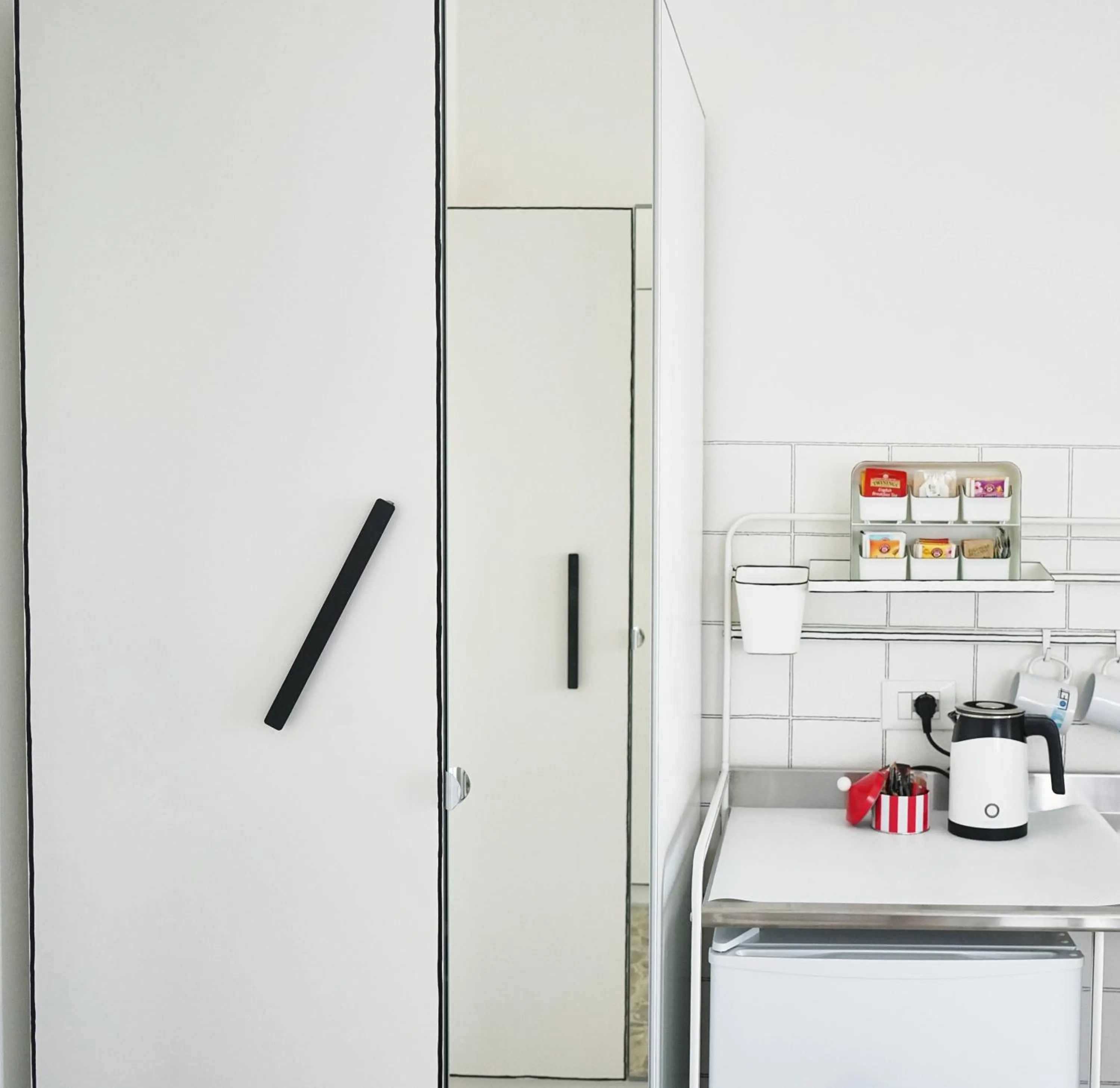 Coffee/tea facilities in BB SharingLoft Sirmione