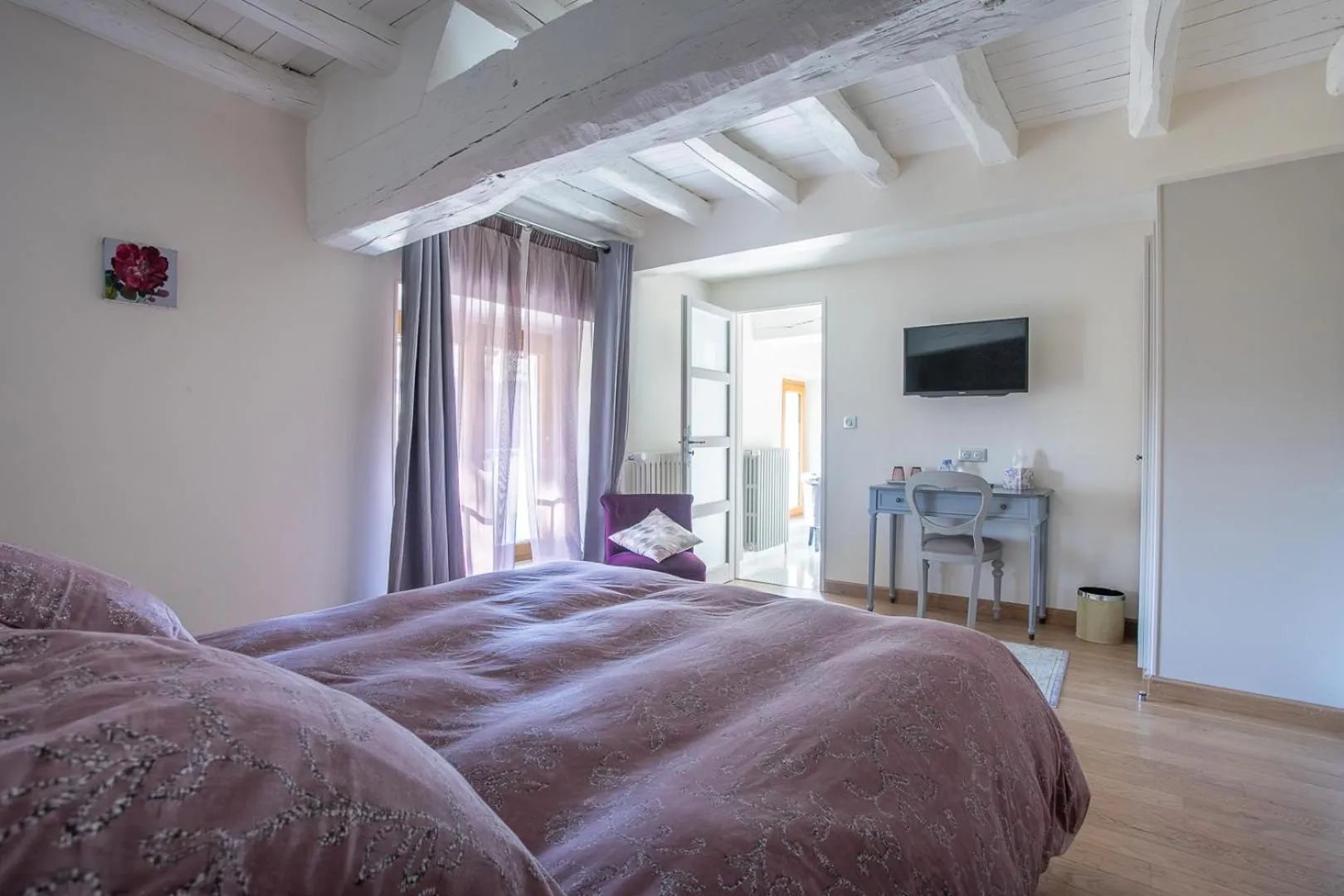 Bed in La Barbotiere