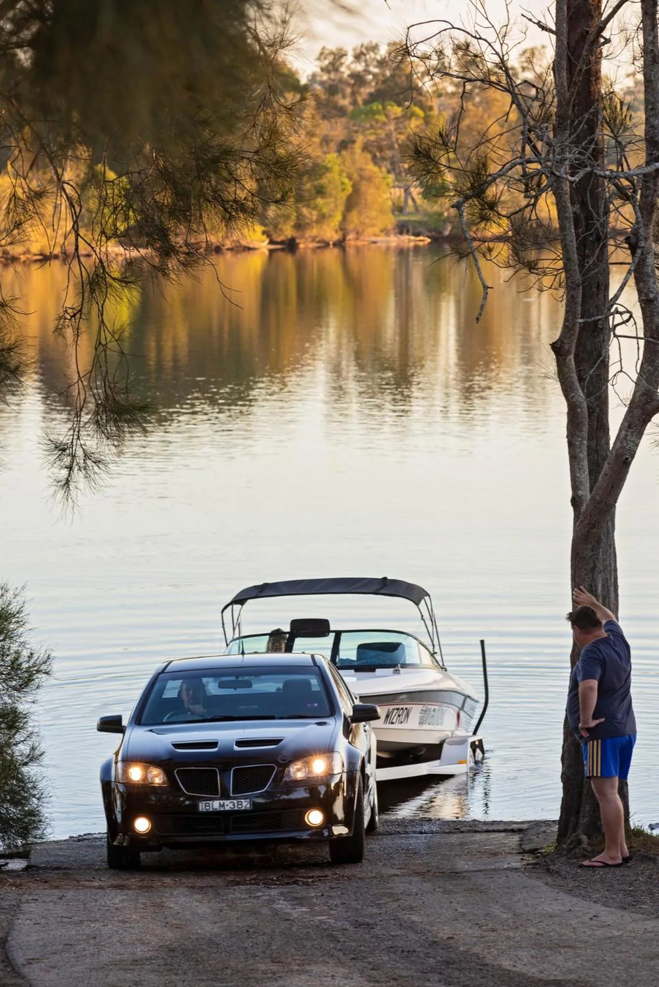 Fishing in Discovery Parks - Forster