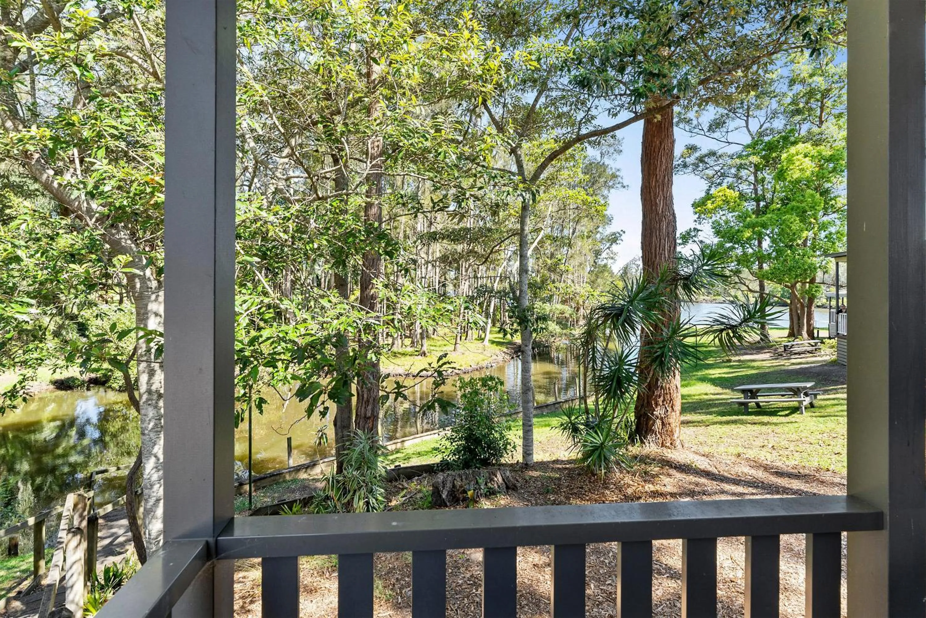 Garden view in Discovery Parks - Forster