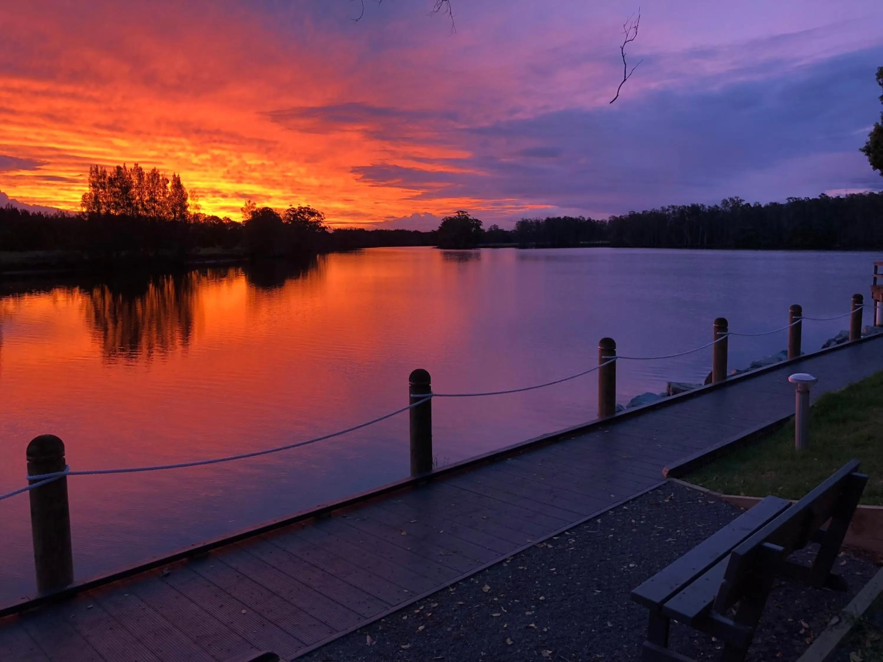 Natural landscape in Discovery Parks - Forster