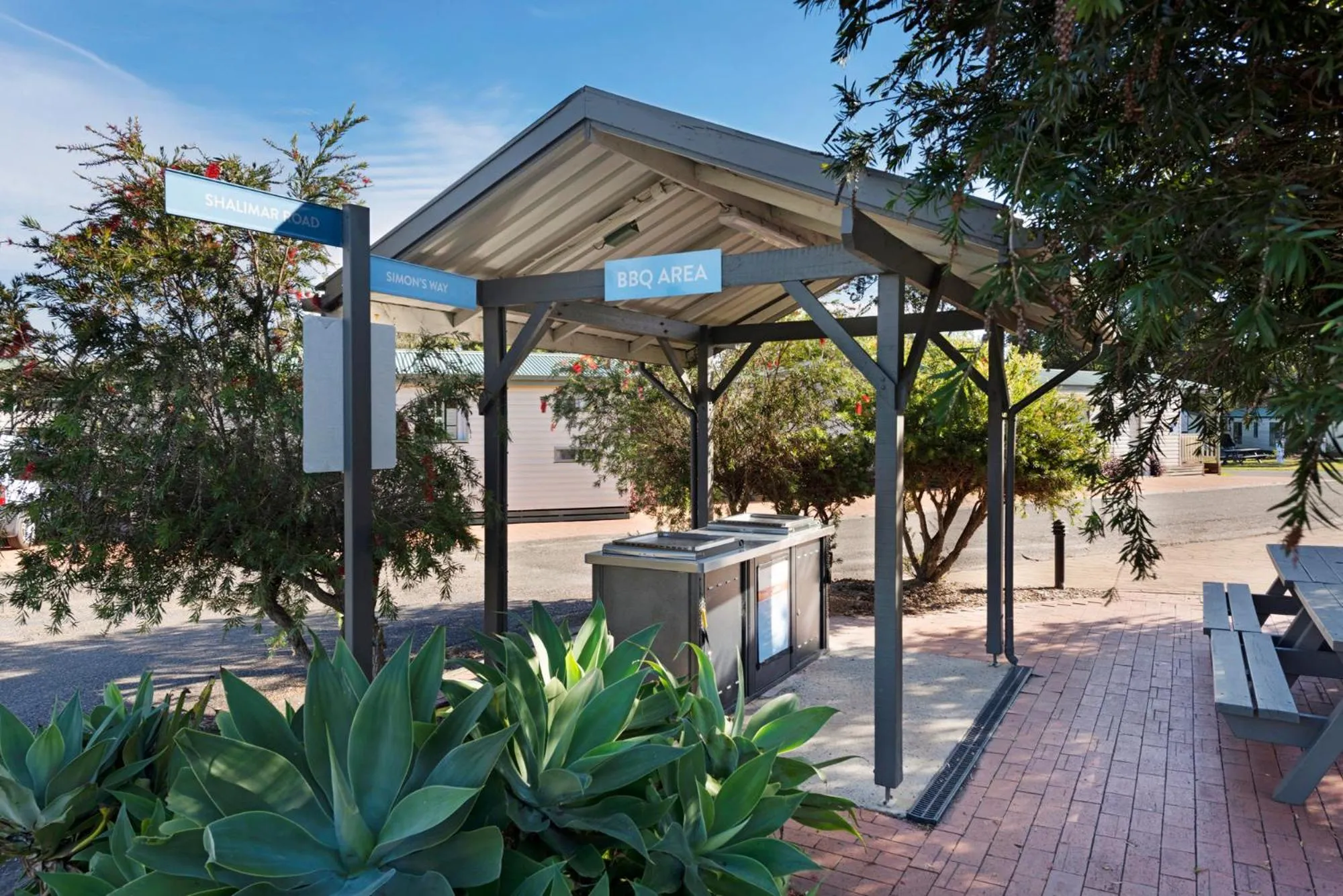 BBQ facilities in Discovery Parks - Forster