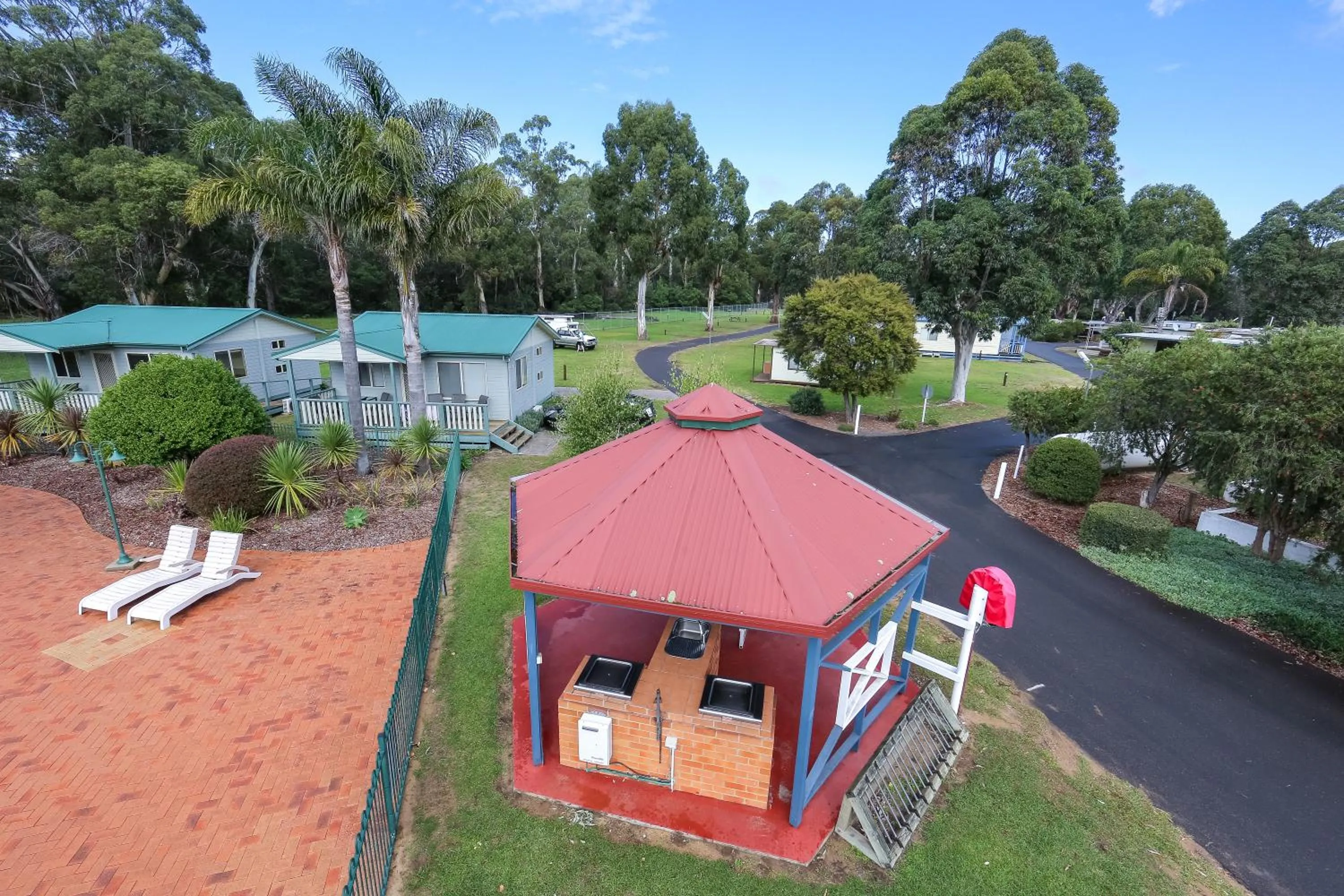 Bird's eye view in Discovery Parks - Eden