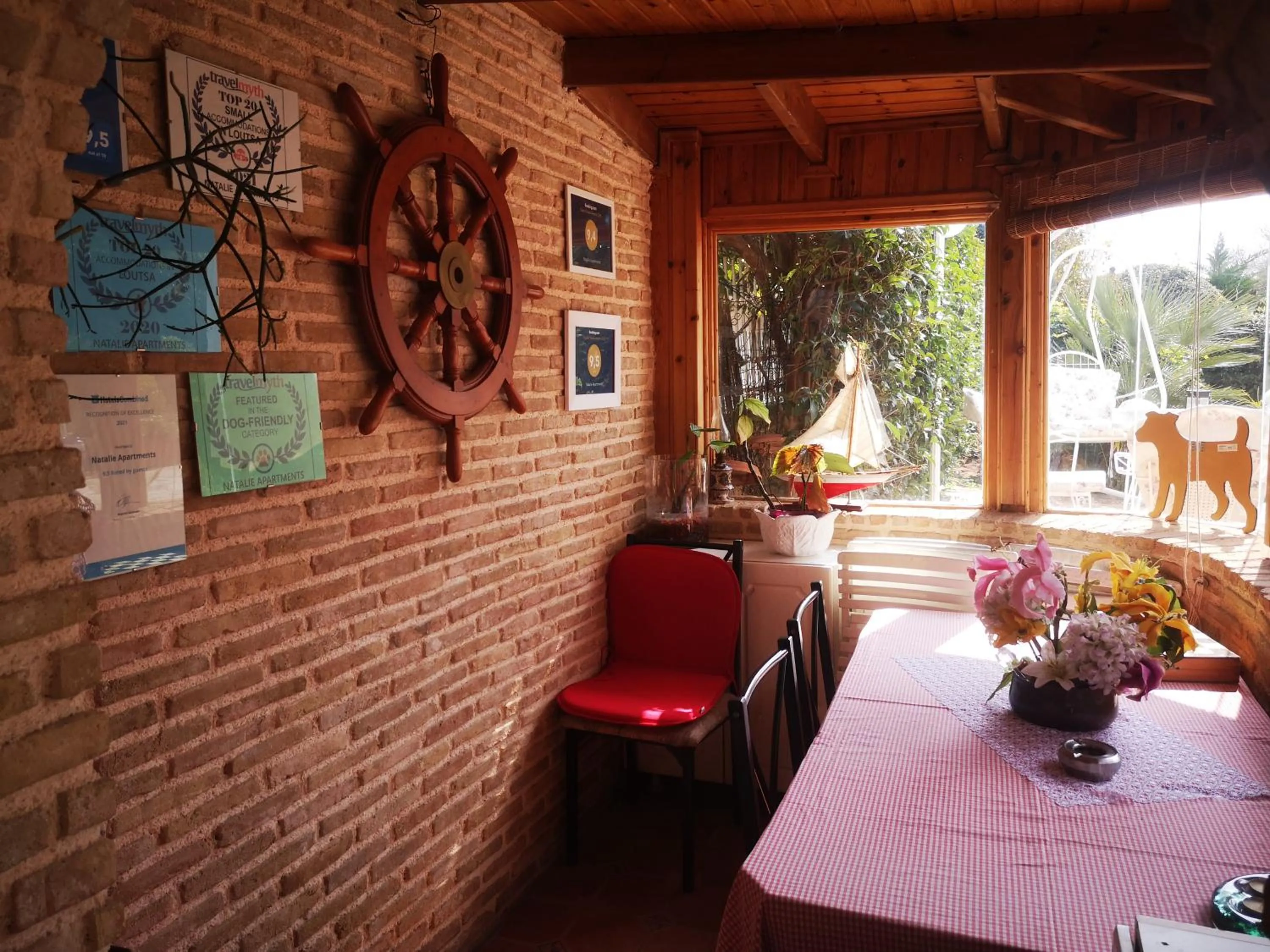 BBQ facilities in Natalie Apartments