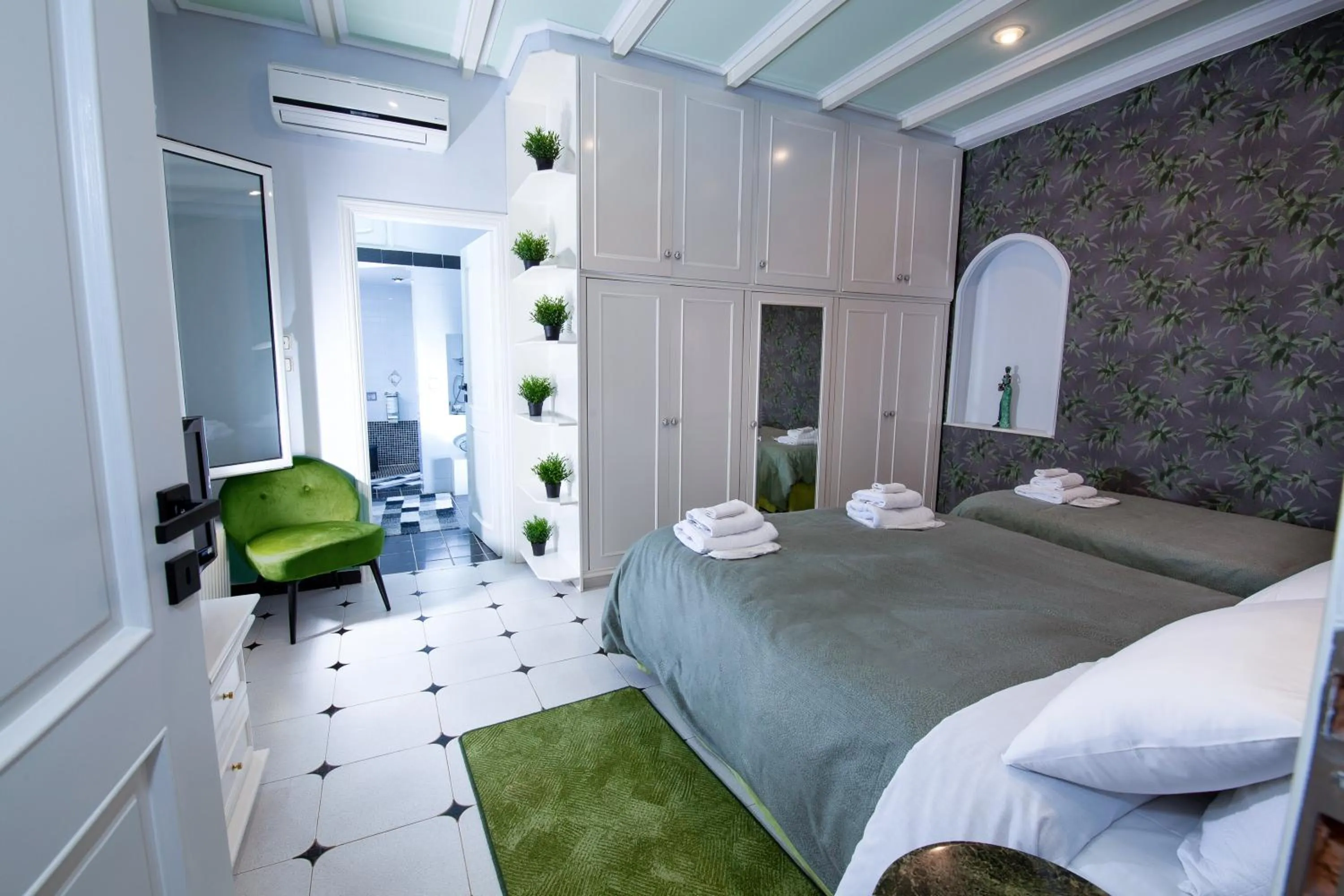 Bed in Natalie Apartments