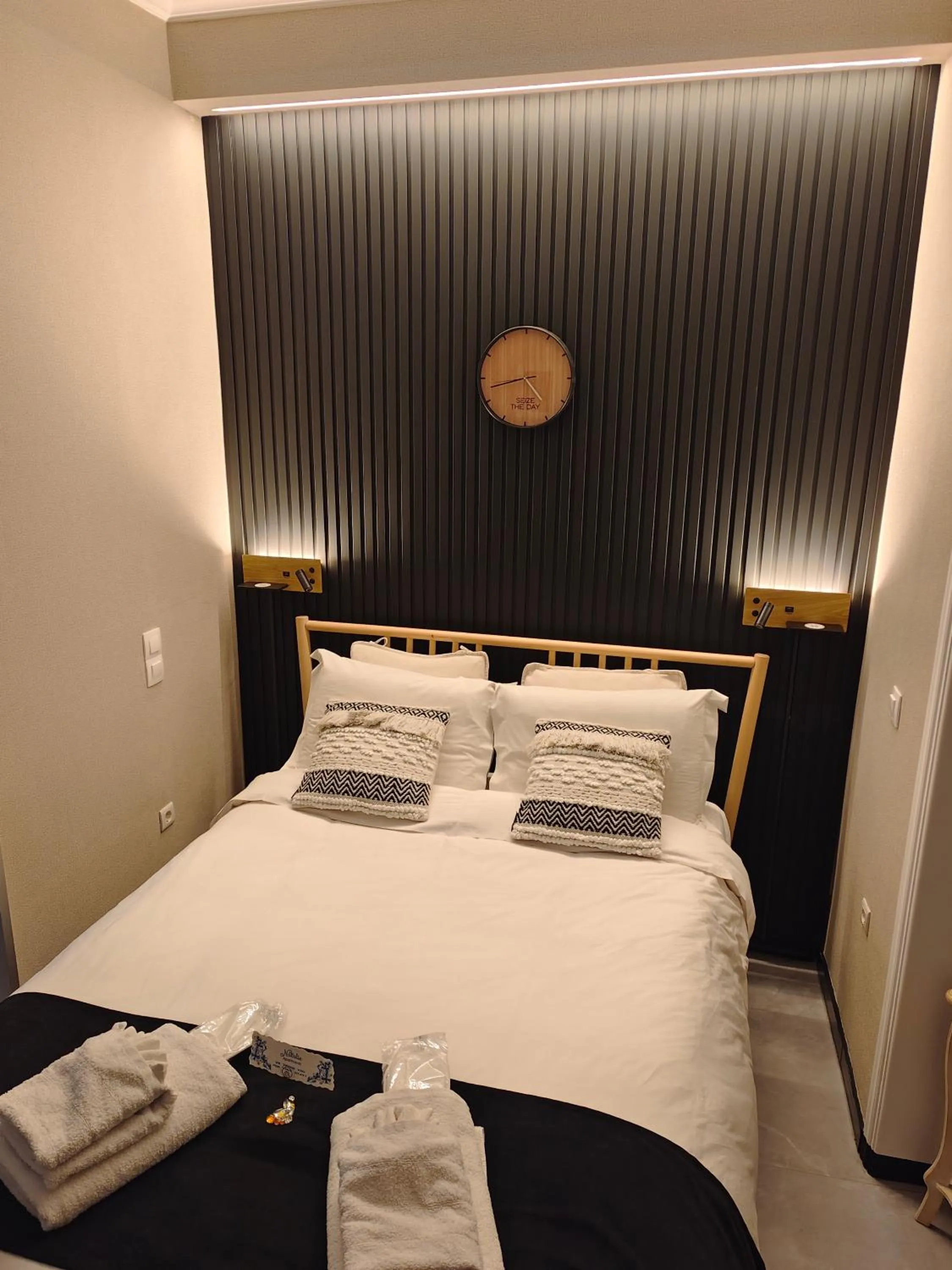 Bedroom, Bed in Natalie Apartments