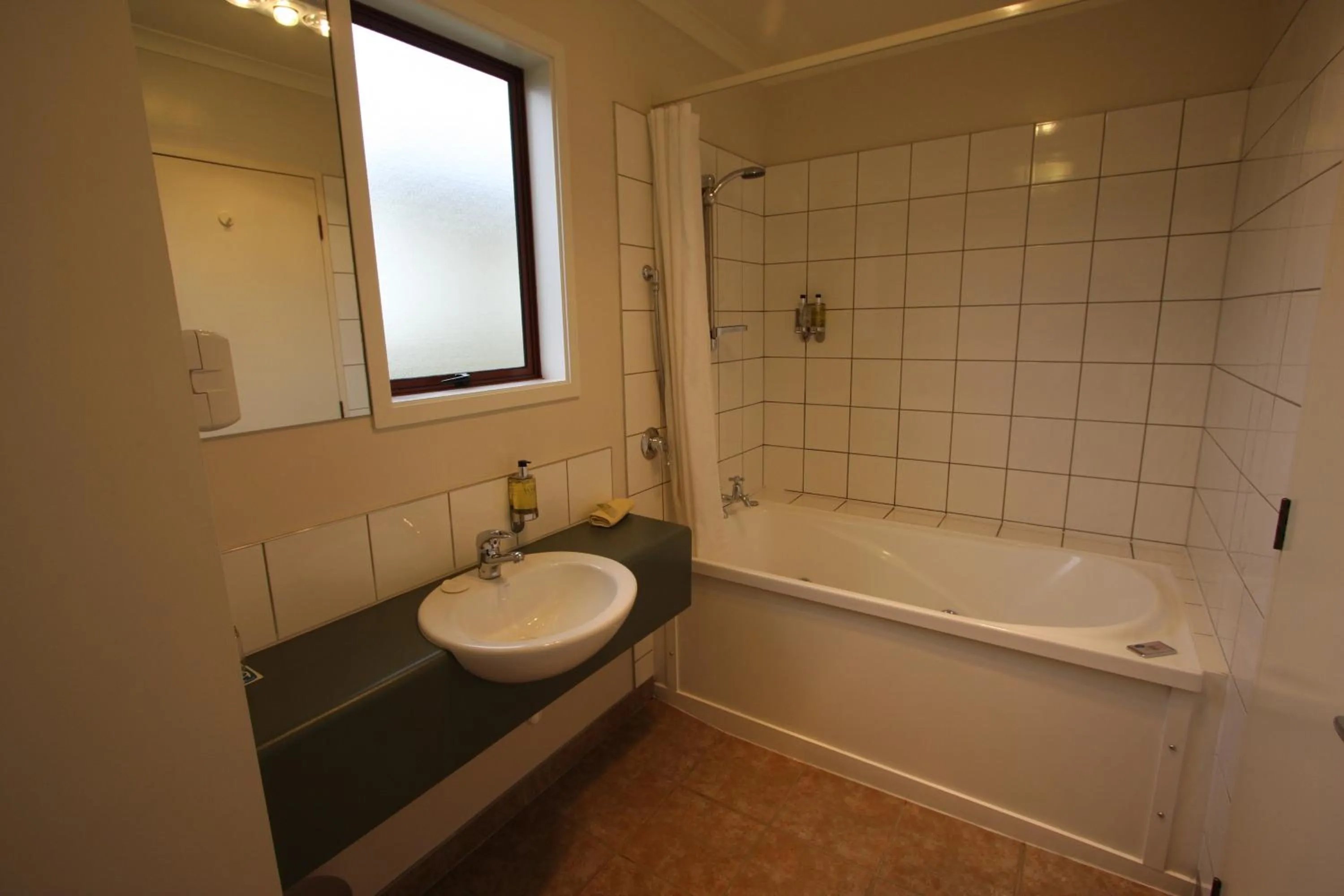 Bathroom in 555 Motel Dunedin