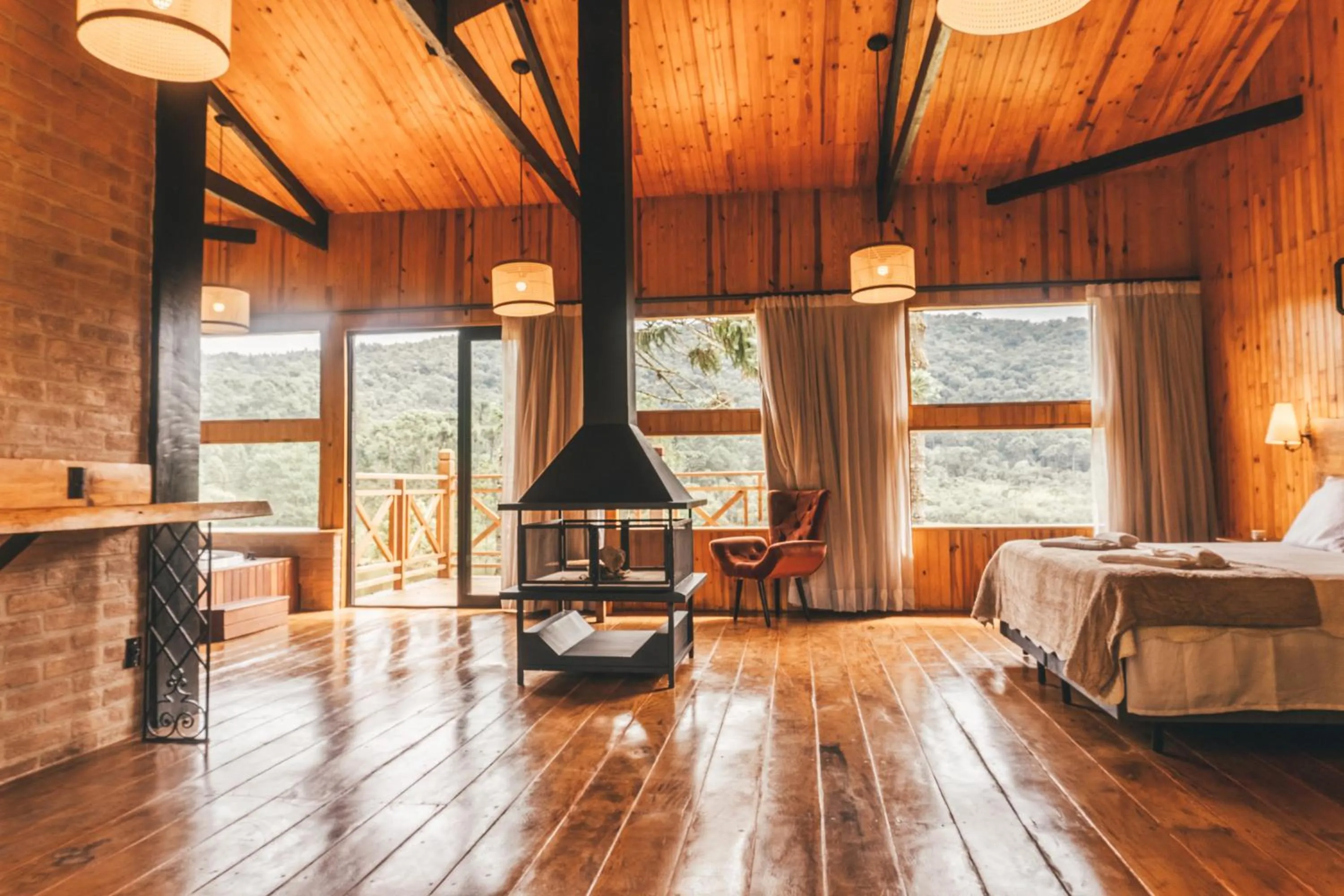 Bed in Estalagem Tronador