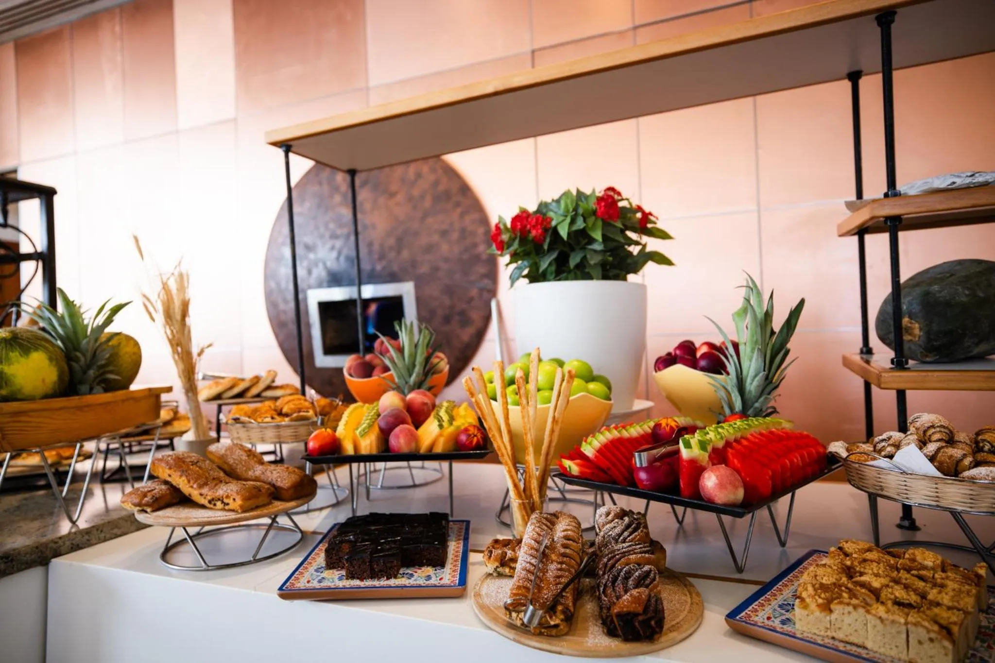 Breakfast in Grand Court Hotel