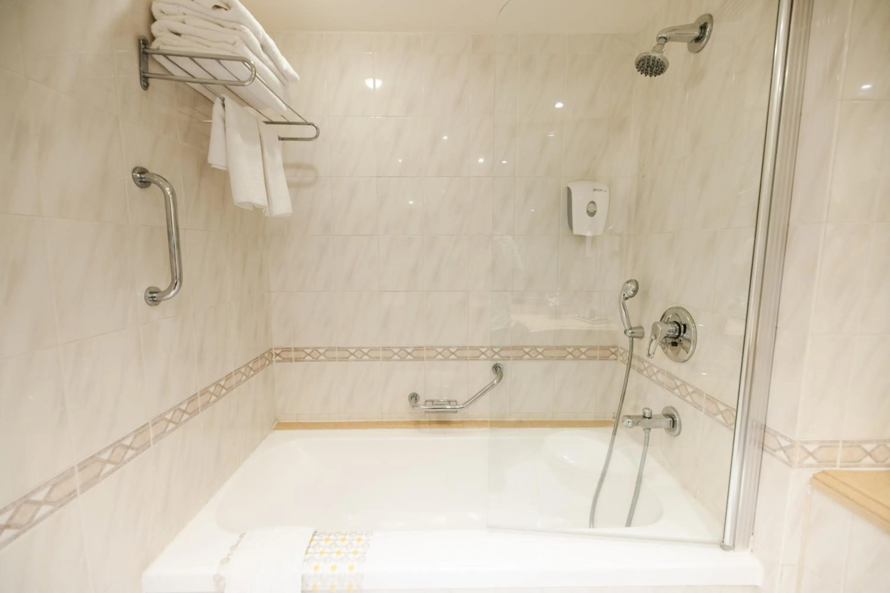 Bathroom in Grand Court Hotel