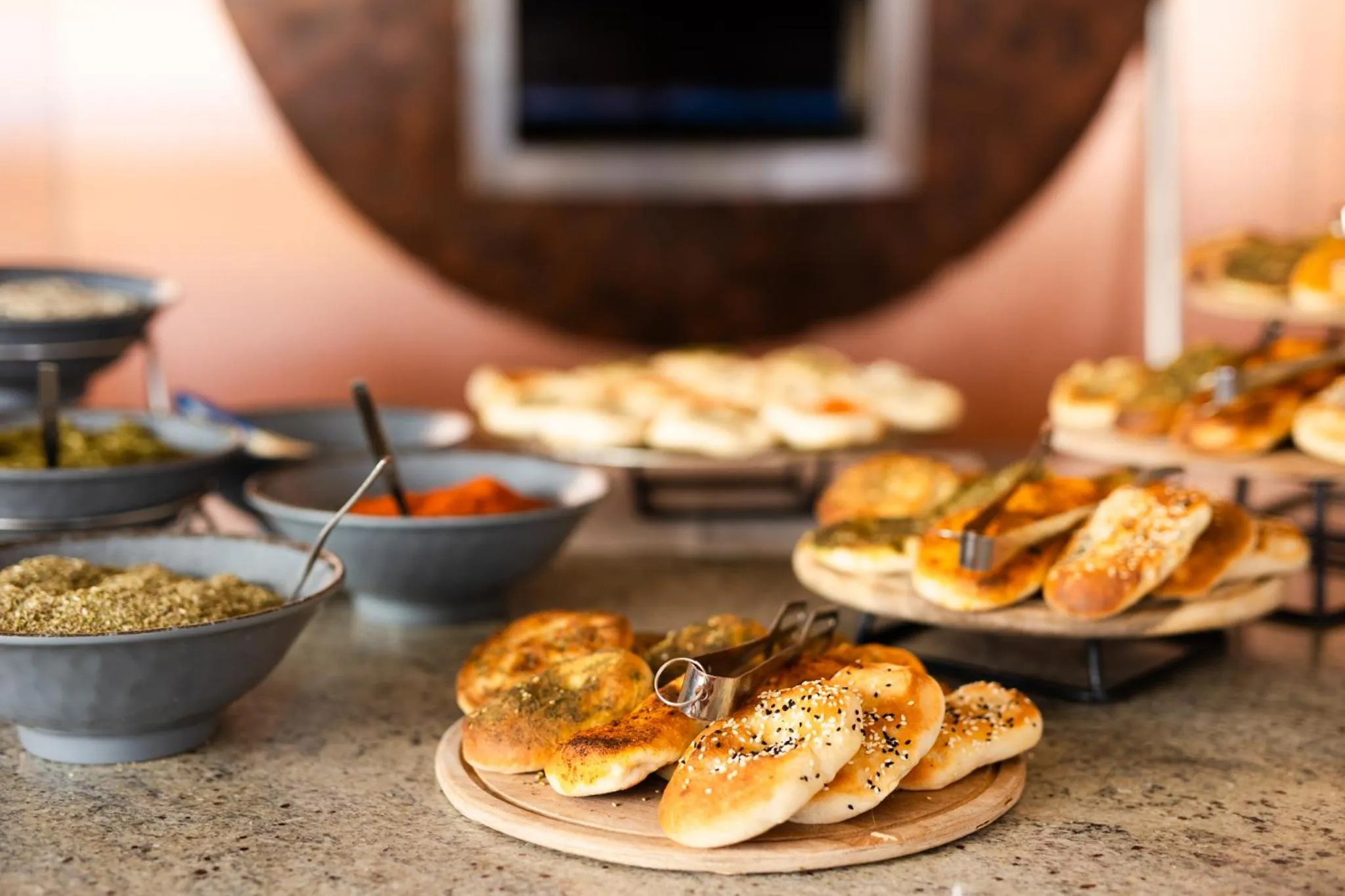 Breakfast in Grand Court Hotel