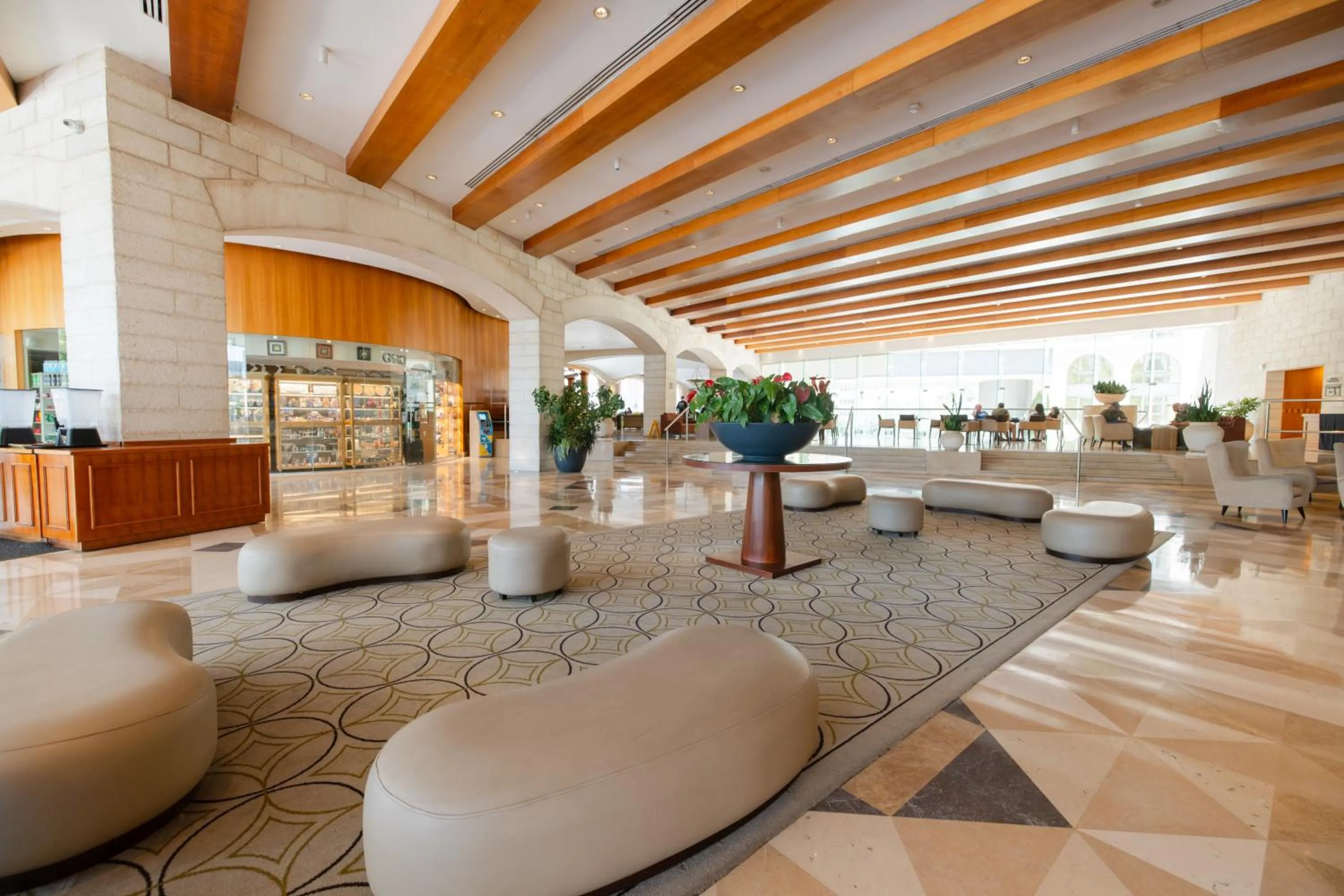 Lobby or reception in Grand Court Hotel