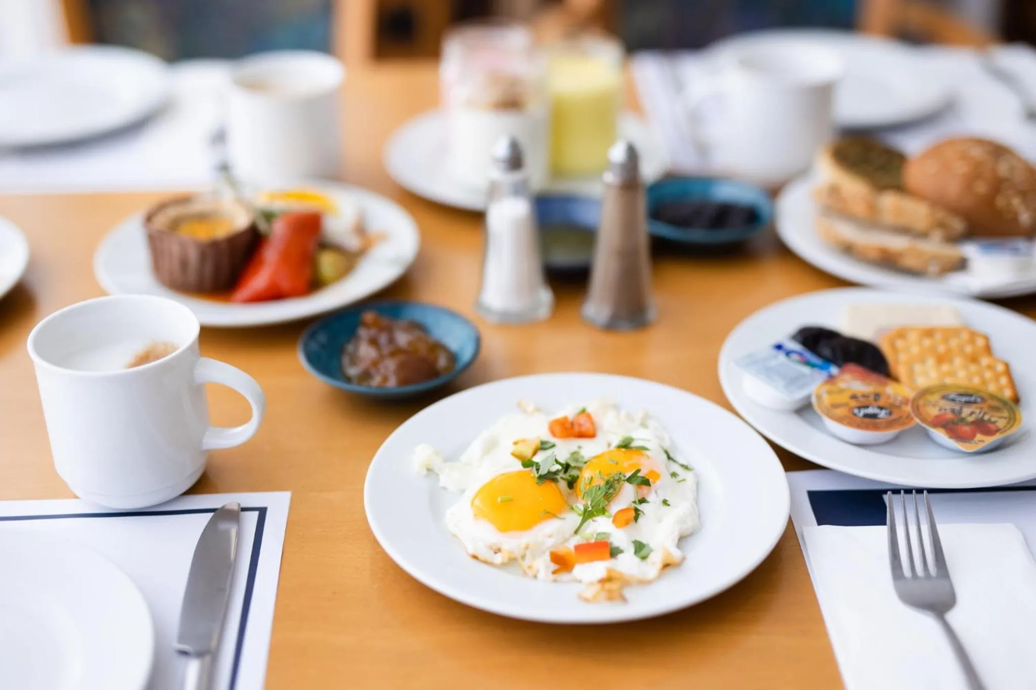 Breakfast in Grand Court Hotel