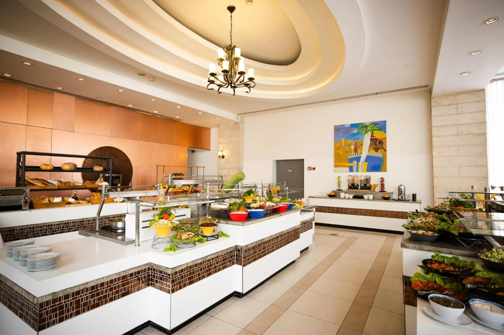 Breakfast in Grand Court Hotel