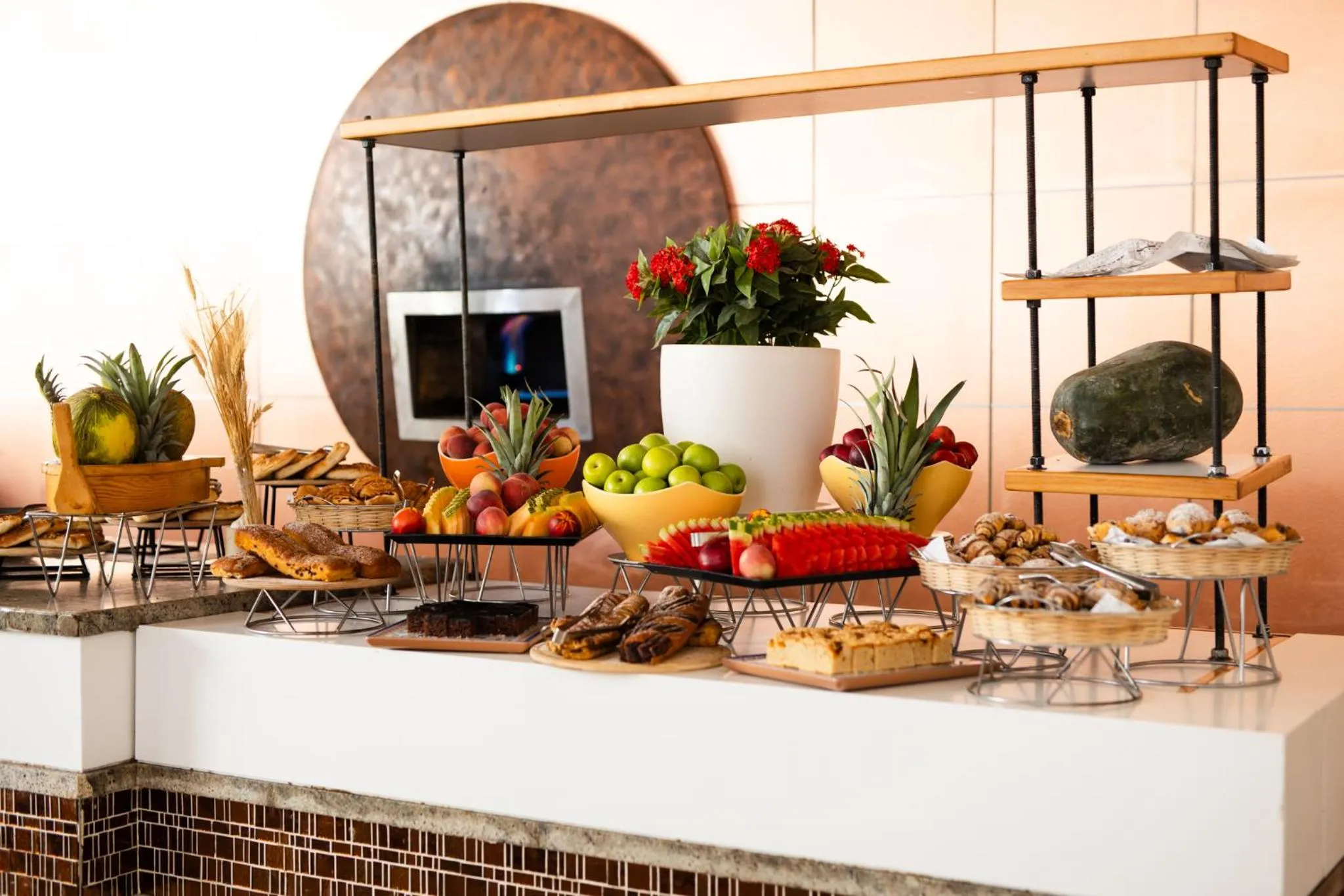 Breakfast in Grand Court Hotel