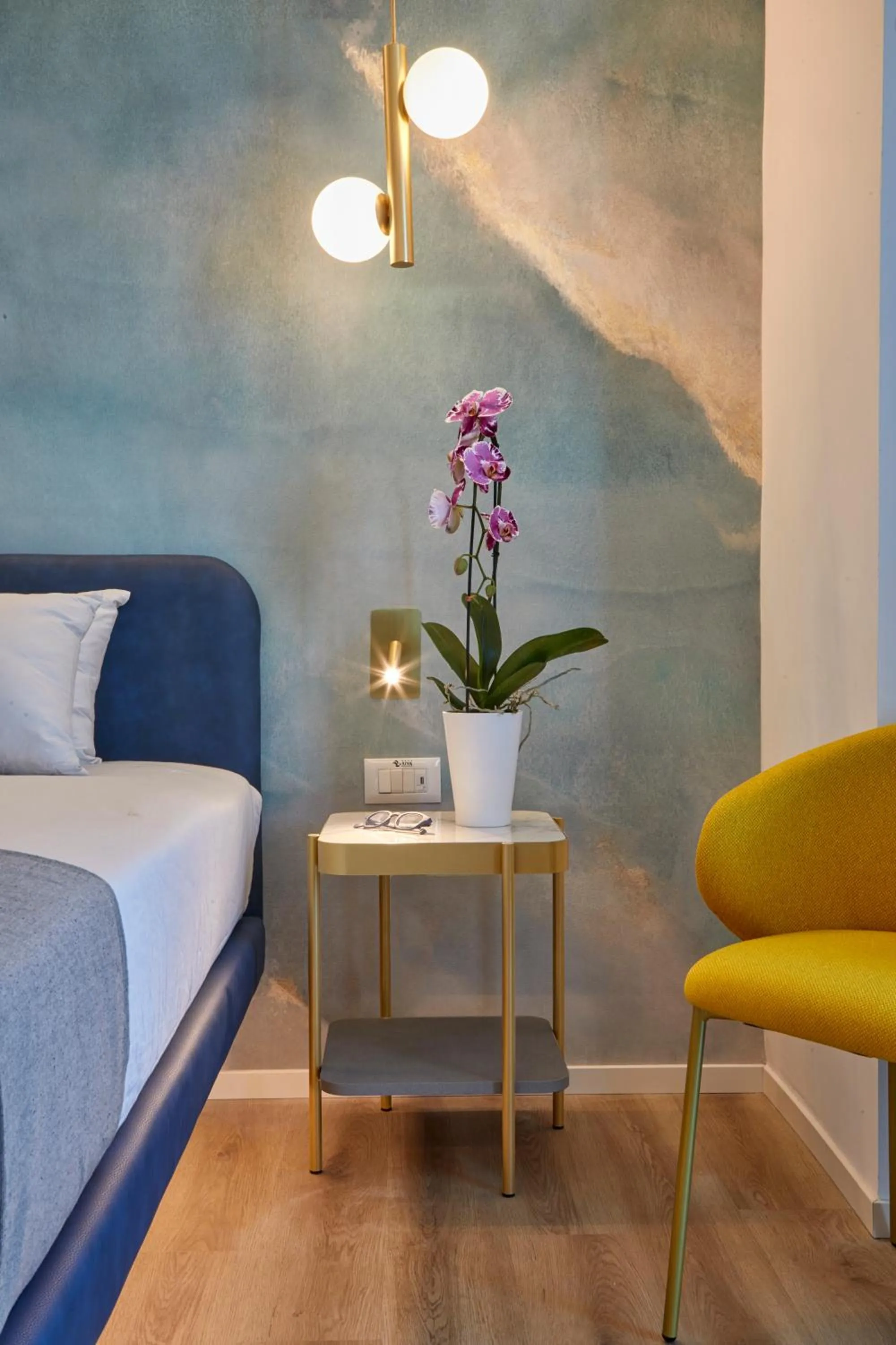 Bedroom in Riva Palace Hotel