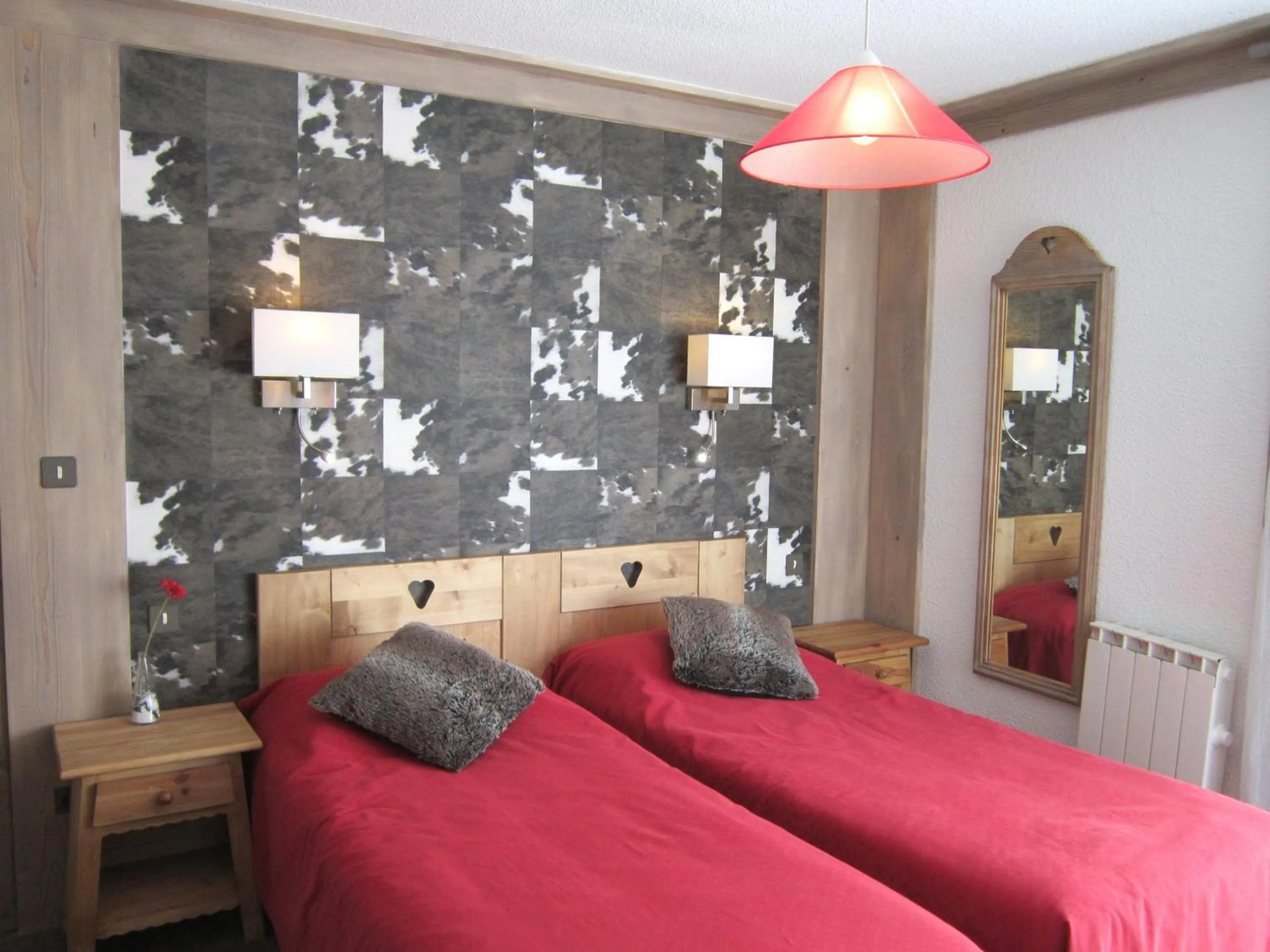 Photo of the whole room, Bed in Logis Hotel Gai Soleil