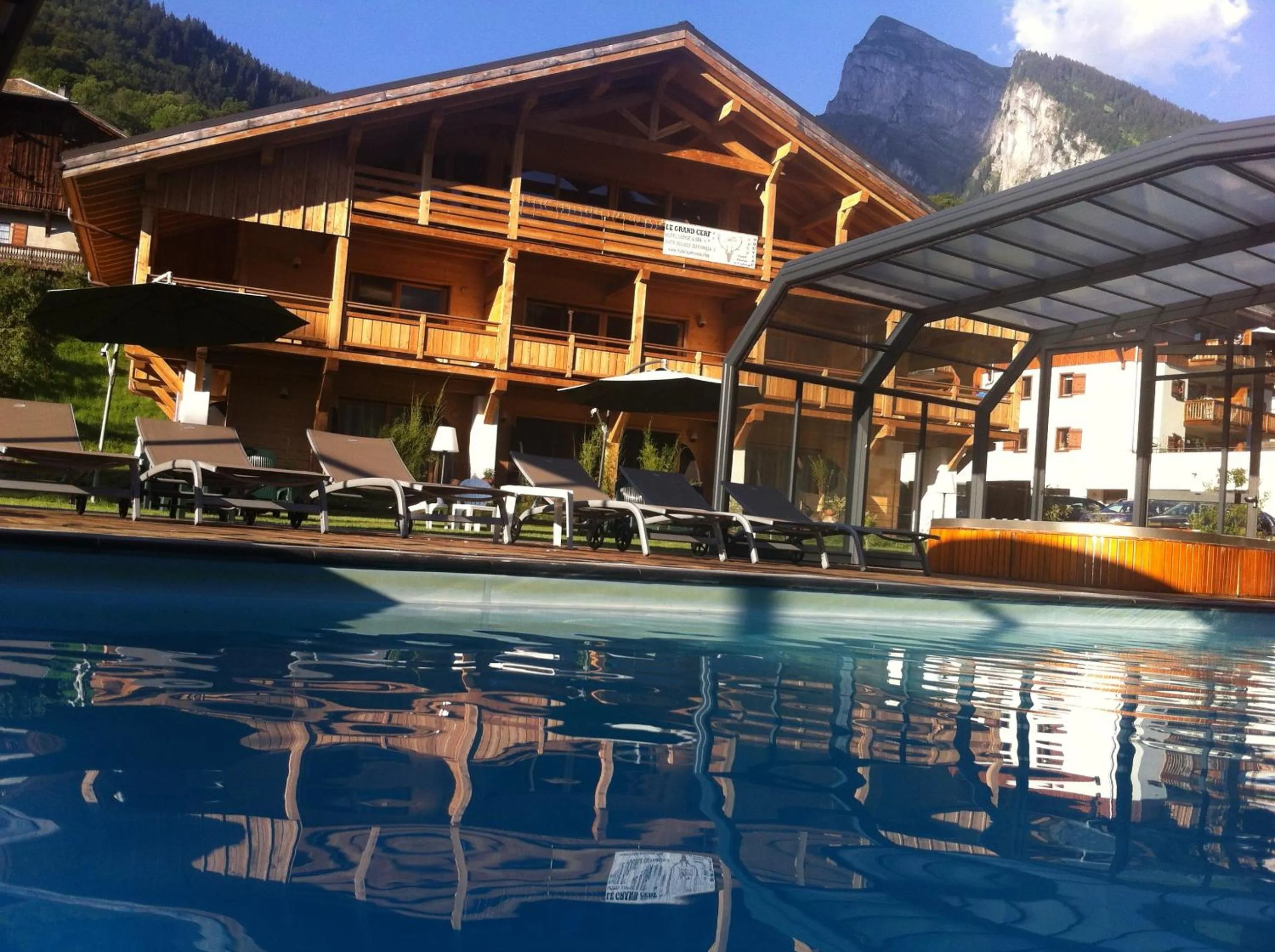 Property building in Logis Hotel Gai Soleil