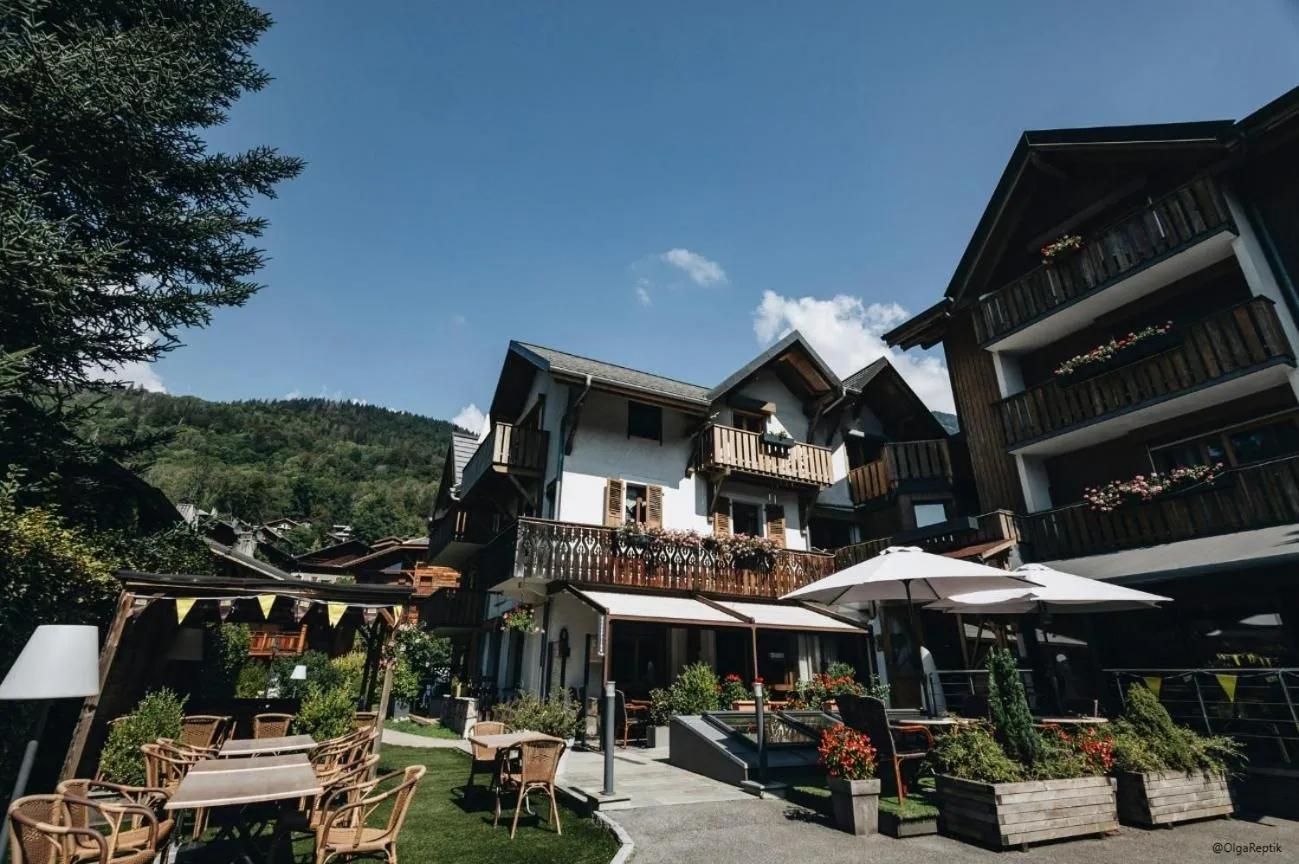 Property building in Logis Hotel Gai Soleil