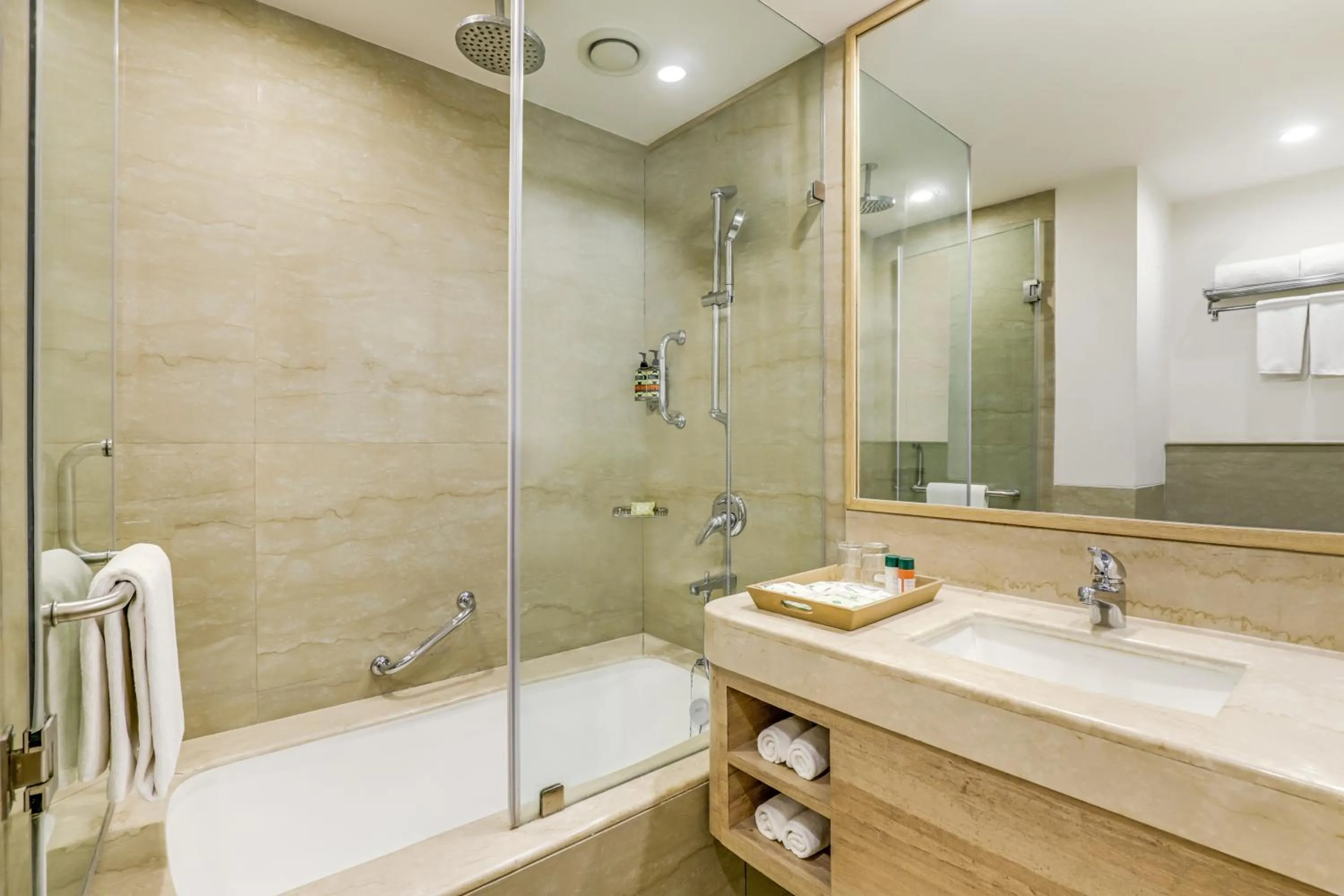Bathroom in Lemon Tree Premier City Center