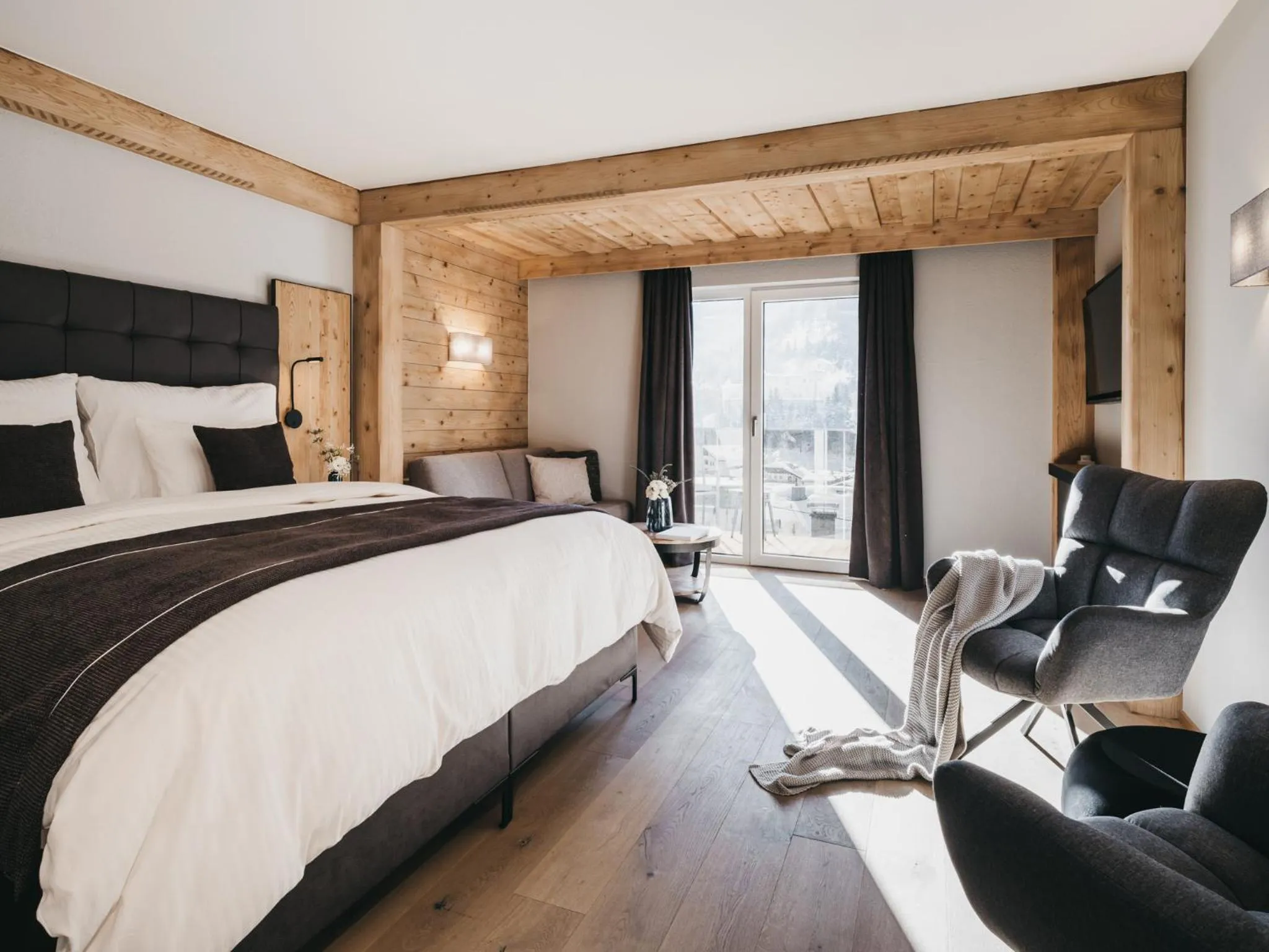 Bedroom, Bed in VAYA Nauders