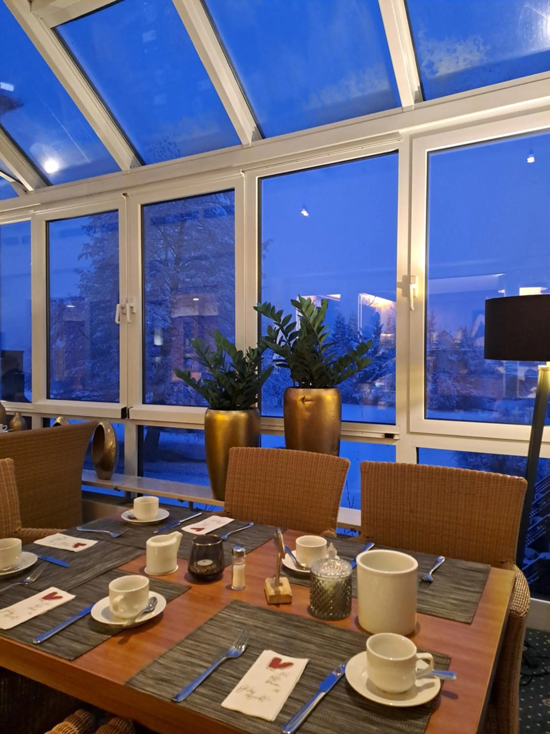 Winter in Waldhotel Bärenstein