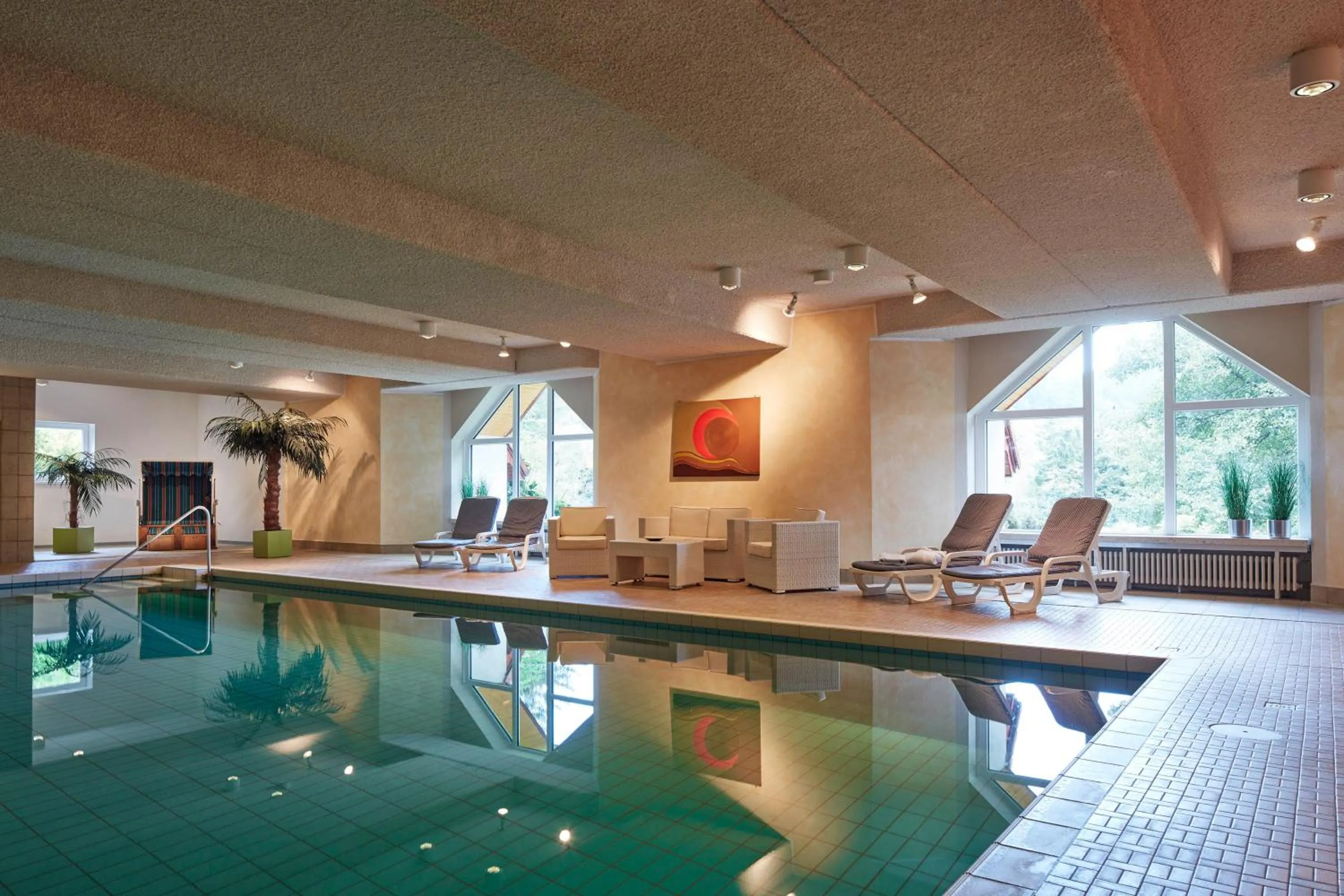 Swimming pool in Waldhotel Bärenstein