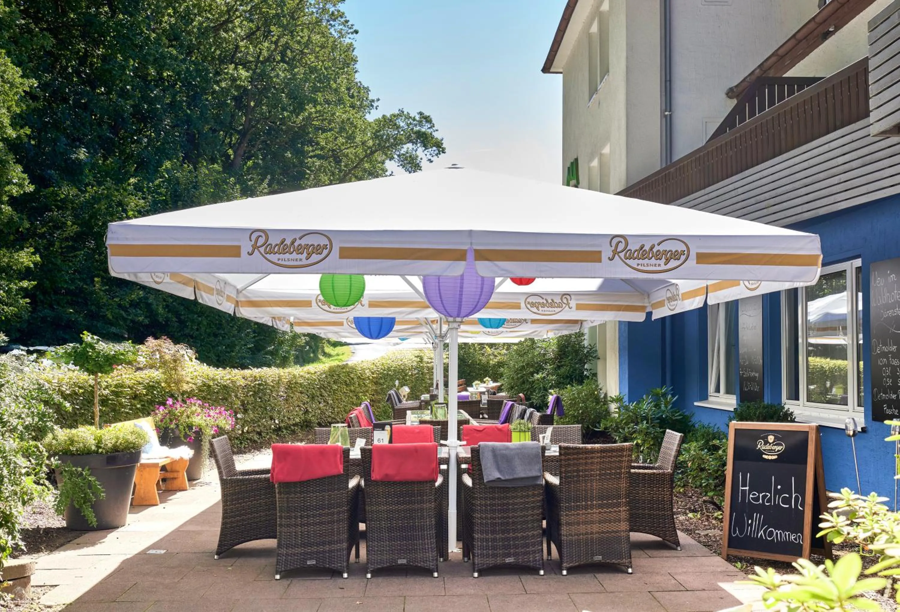 Spring in Waldhotel Bärenstein