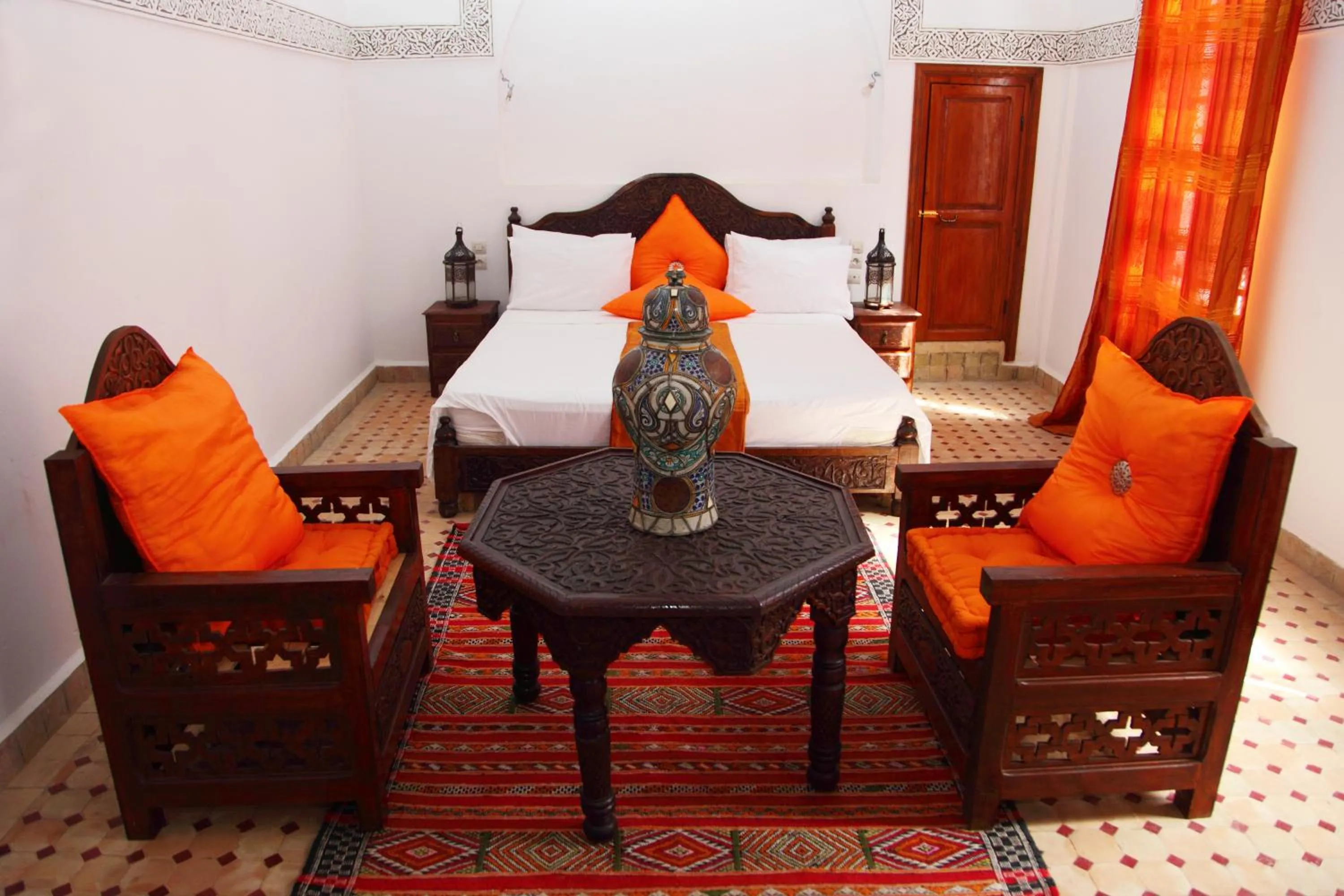 Photo of the whole room in Riad Jamaï