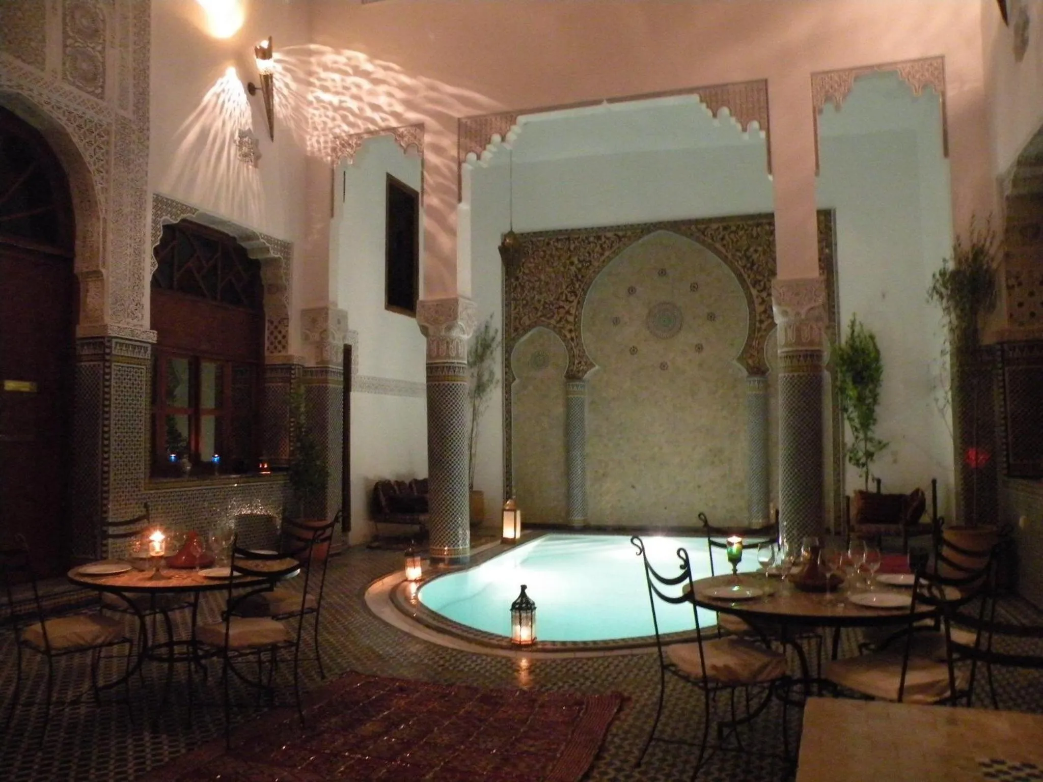 Swimming pool in Riad Jamaï