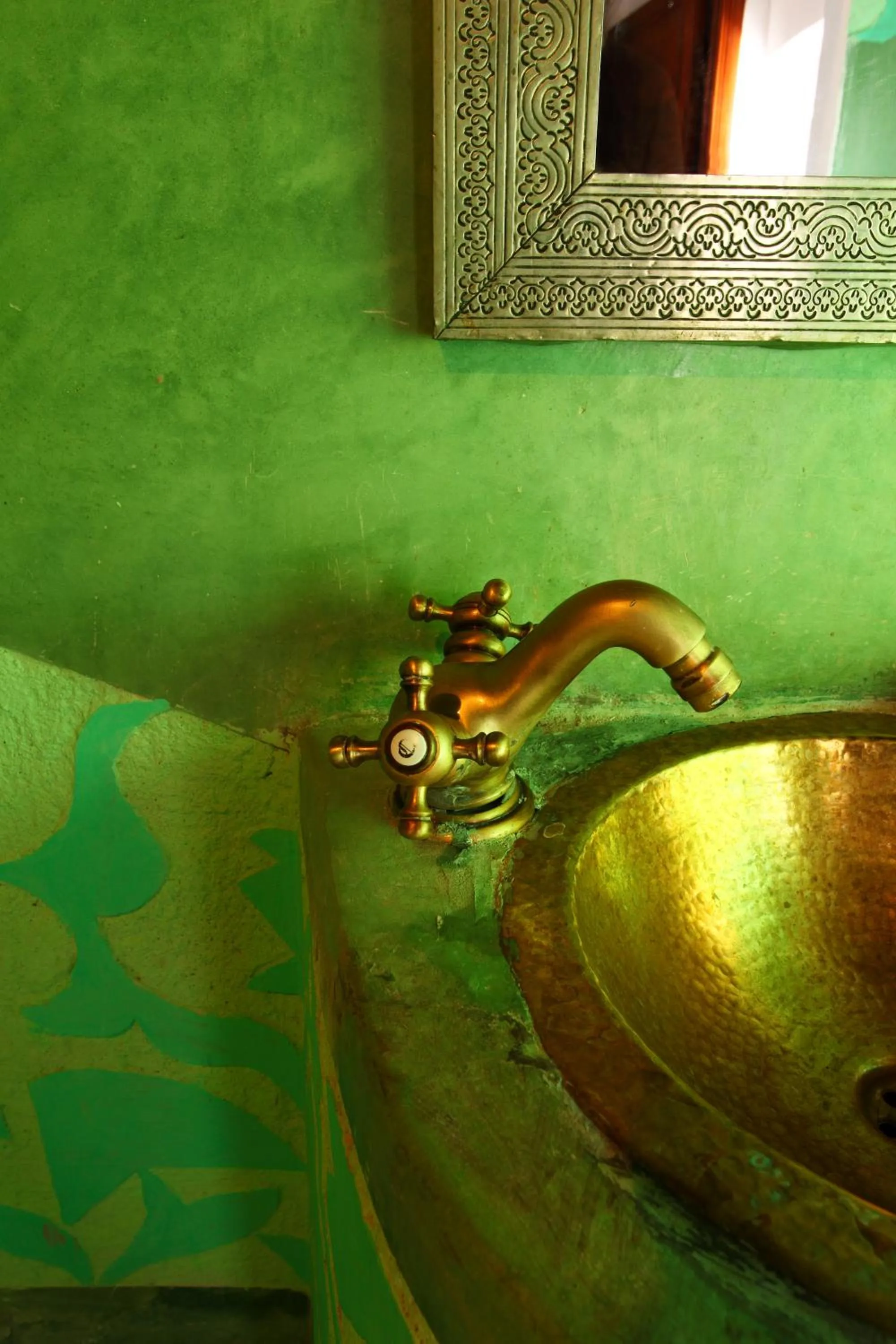 Decorative detail in Riad Jamaï