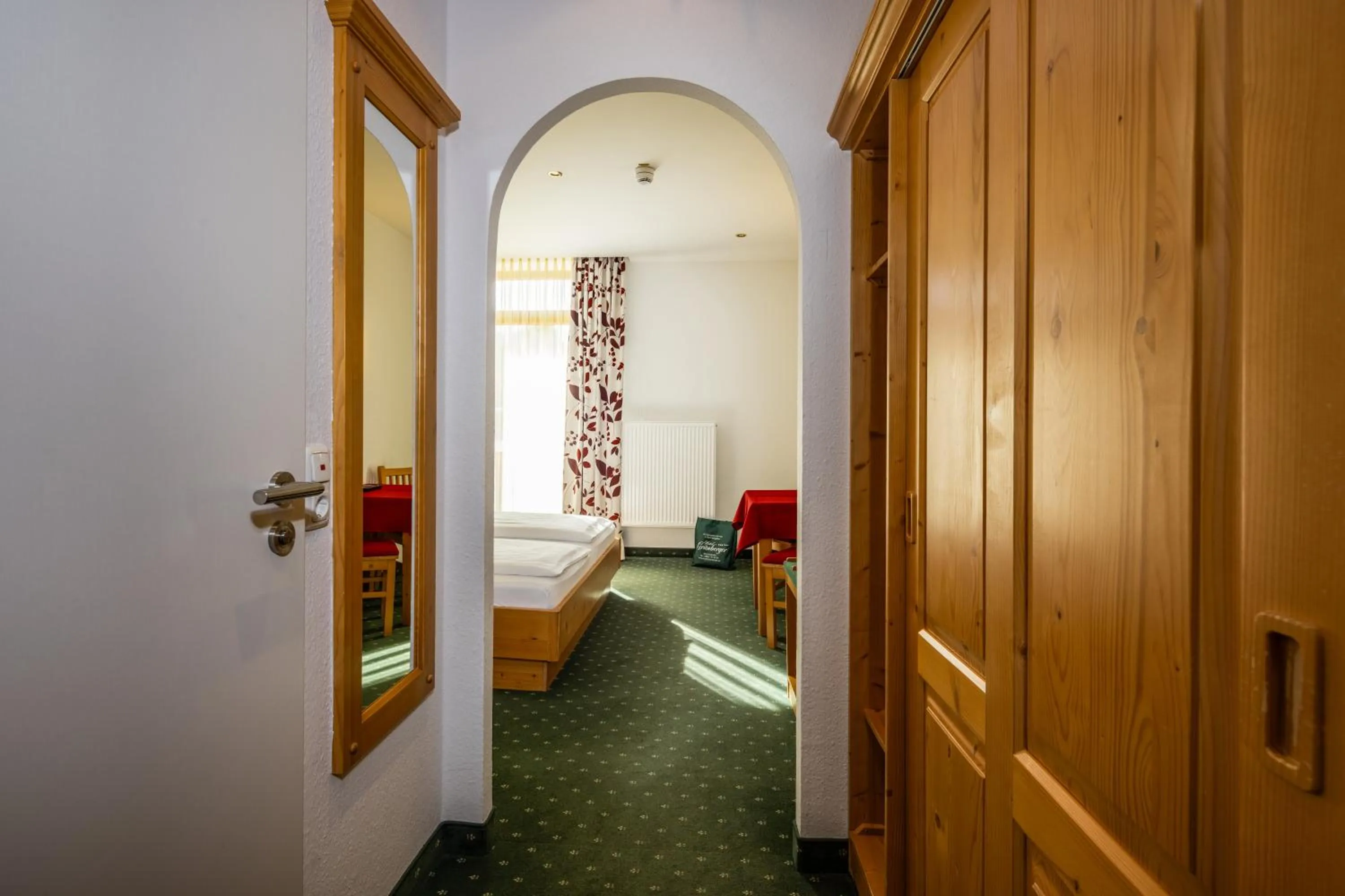 Photo of the whole room, Bed in Hotel Gruenberger